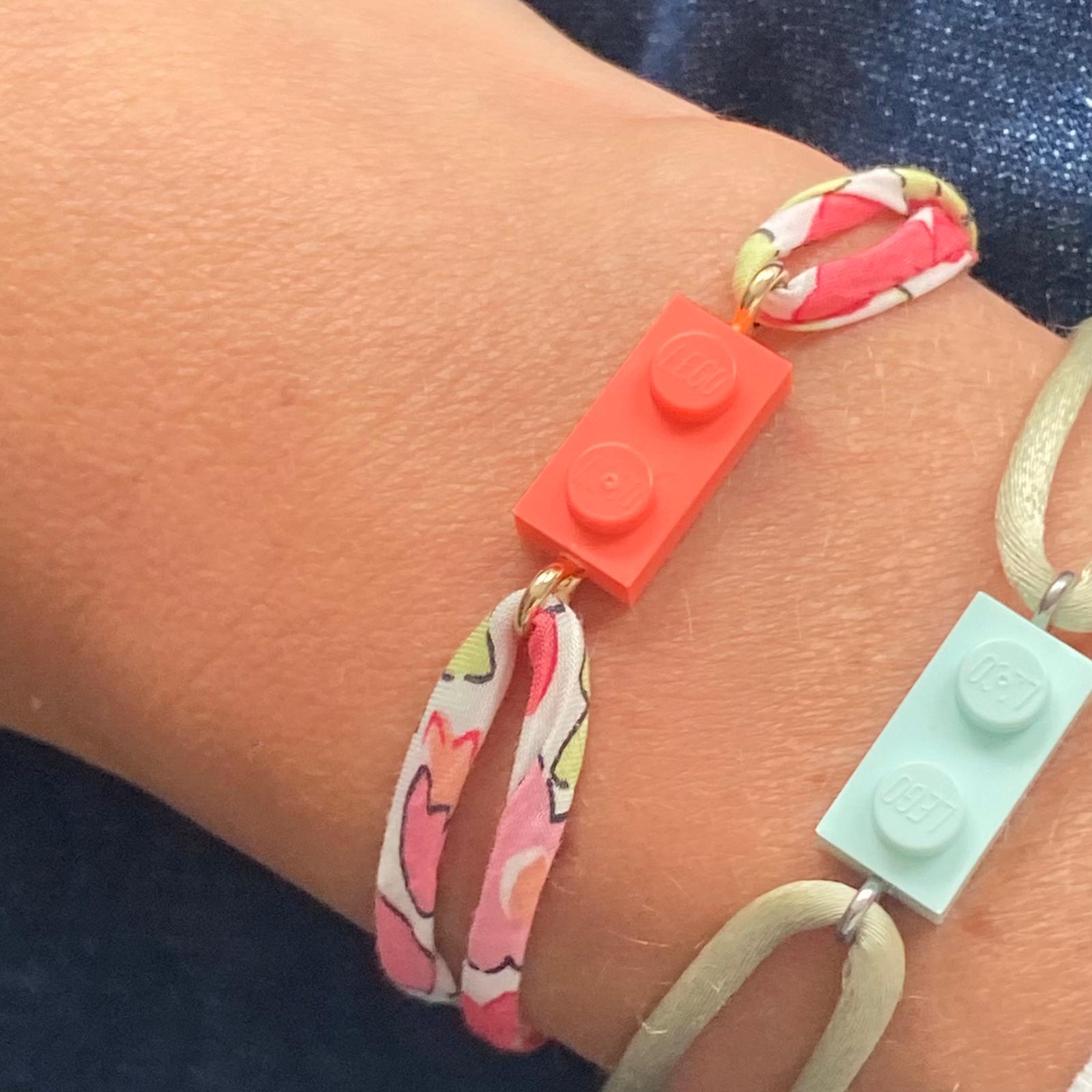 Bracelet Liberty et brique de Lego® - imprimé Betsy