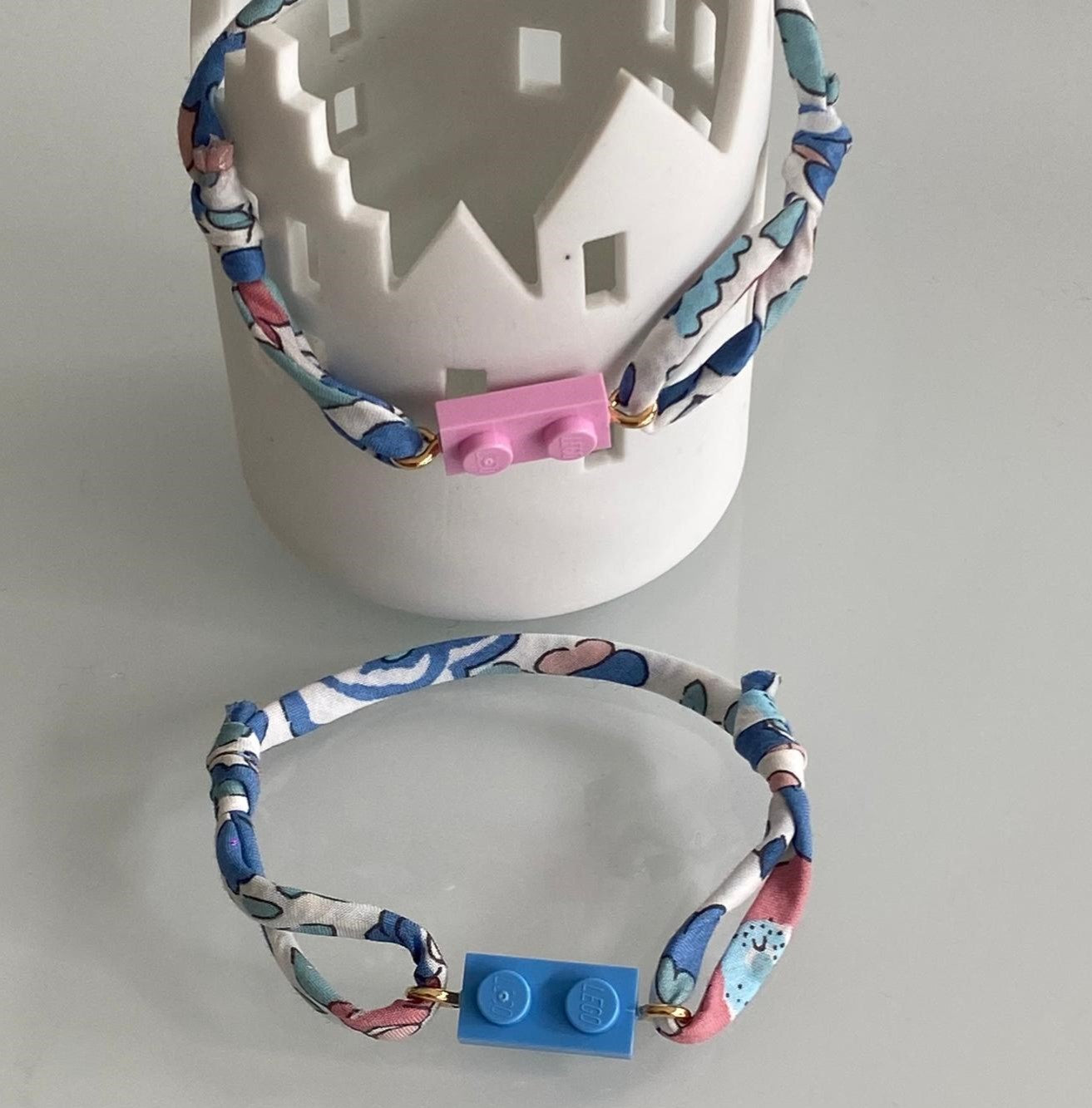 Bracelet Liberty et brique de Lego® - imprimé Betsy