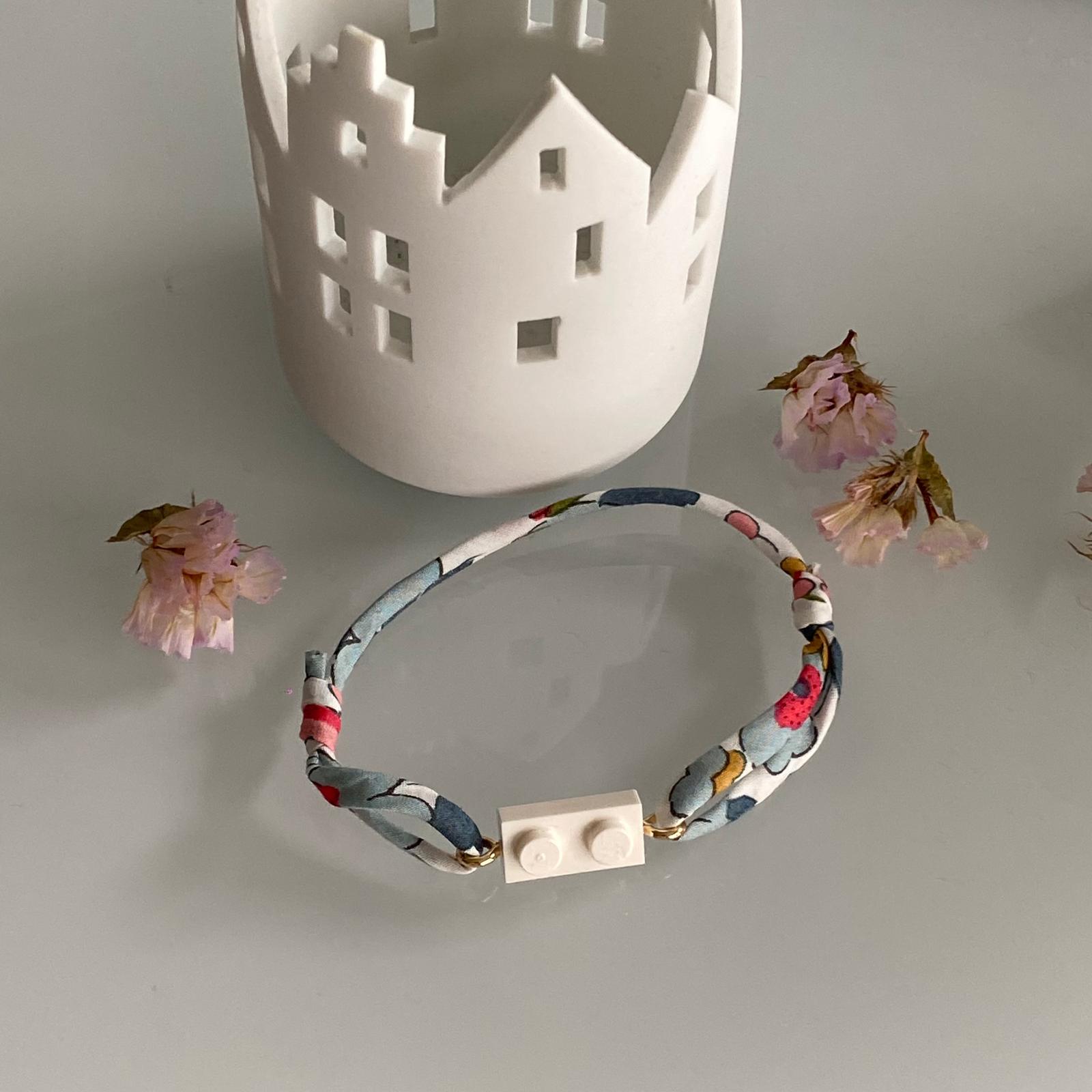 Bracelet Liberty et brique de Lego® - imprimé Betsy