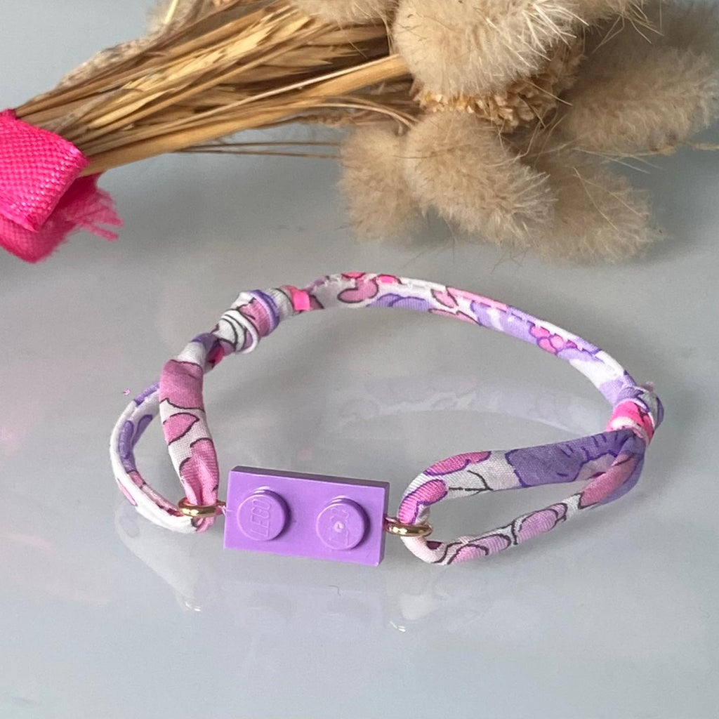 Bracelet Liberty et brique de Lego® - imprimé Betsy