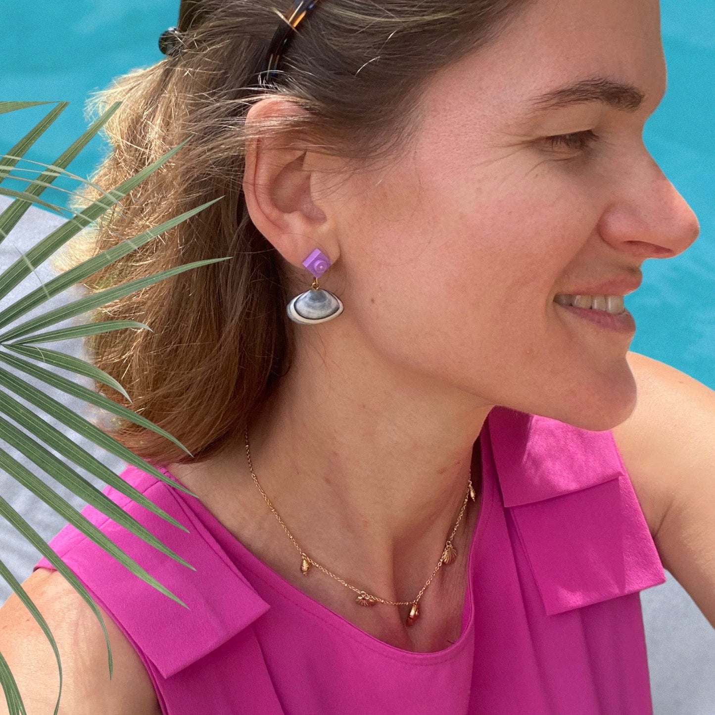 Boucles d'oreilles Coquillages