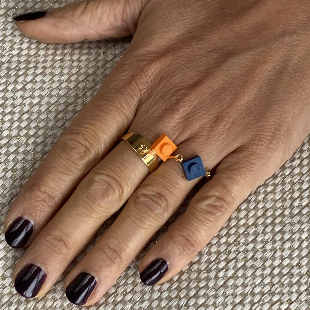 Bague dorée fine - Les Joueuses