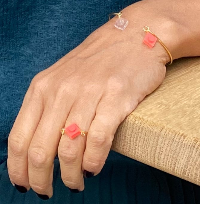 Bague dorée fine - Les Joueuses