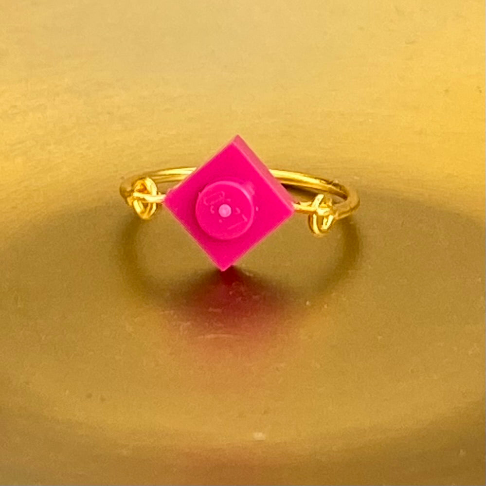 Bague dorée fine - Les Joueuses