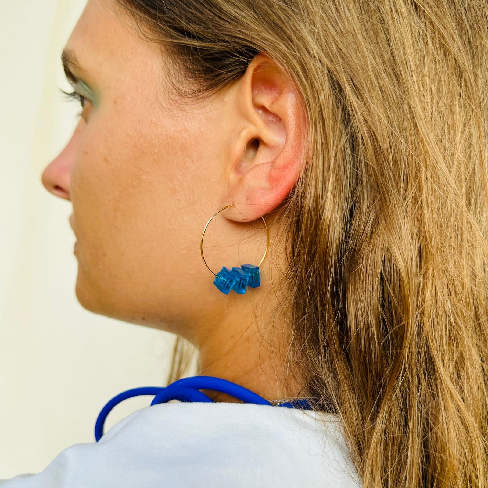 Gold Creole Earrings - The Players