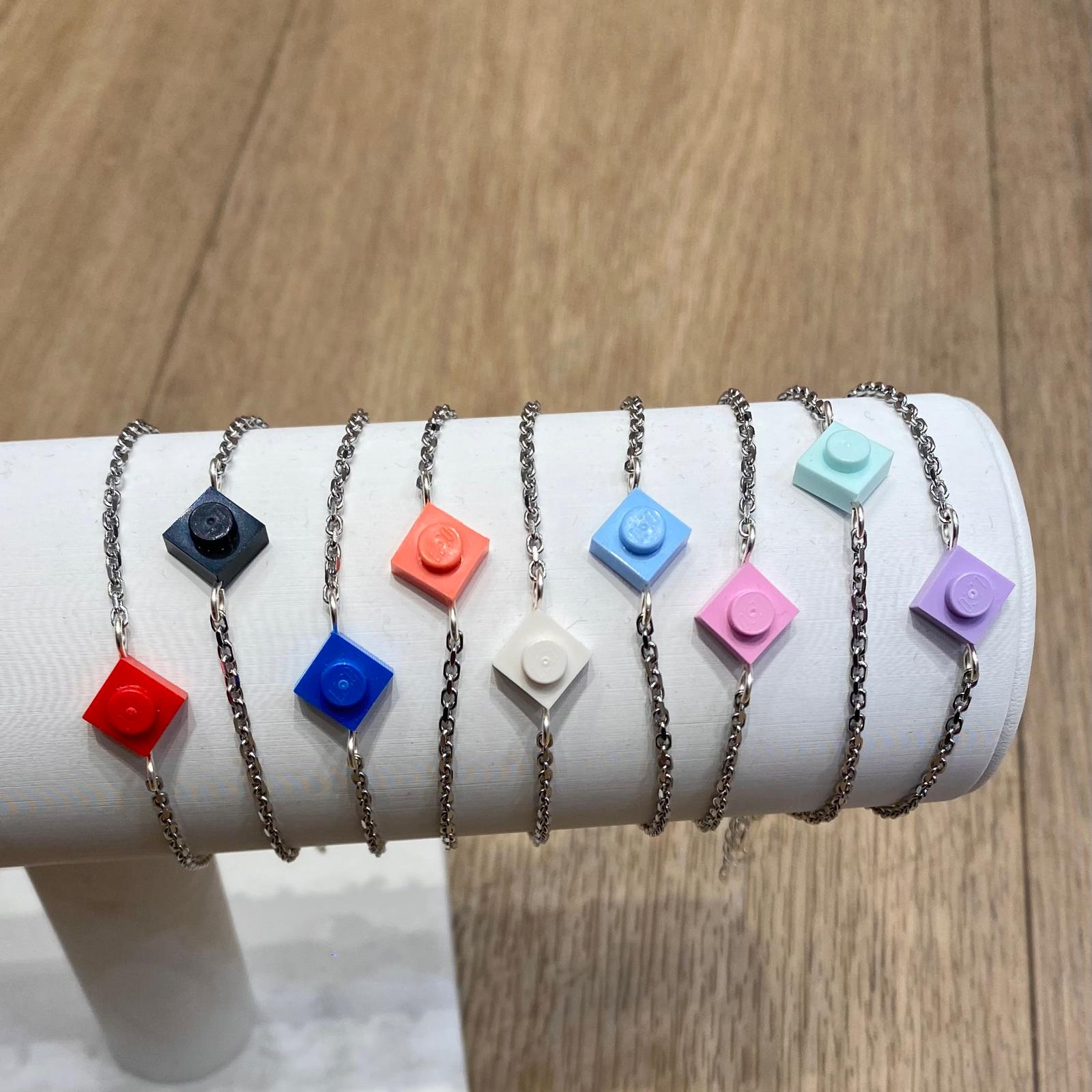 Bracelet avec chaîne argentée - Les Hypnotiseuses