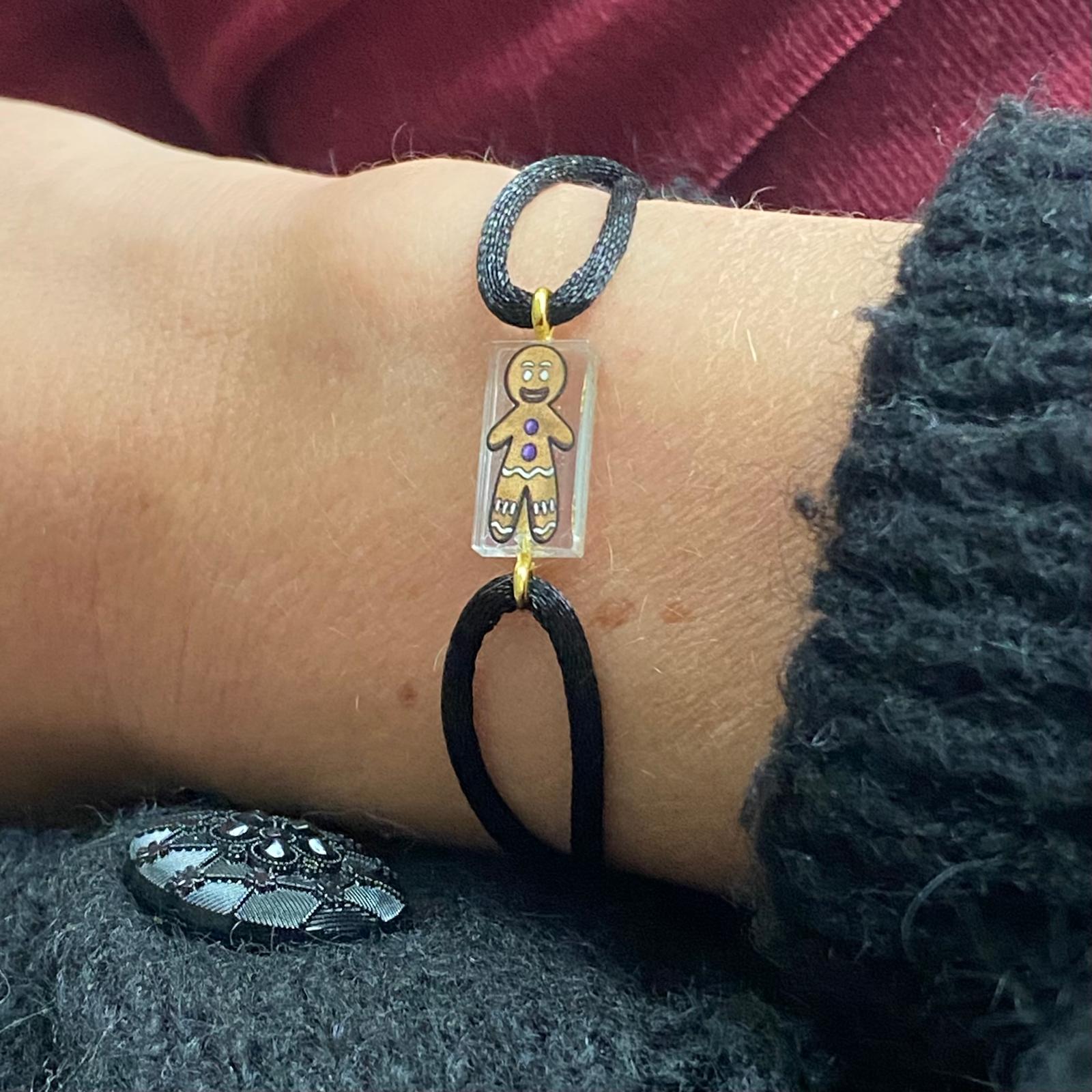 Bracelet Noël Bonhomme au pain d'épice