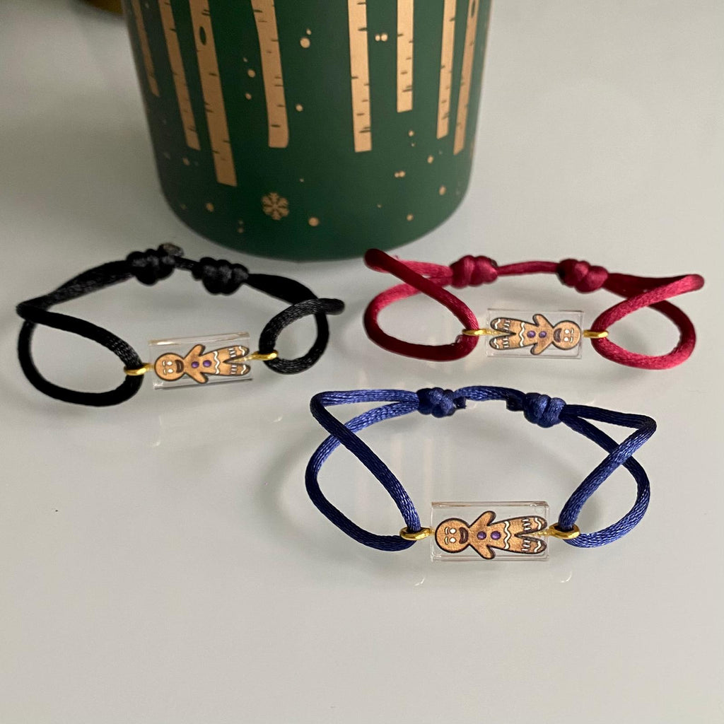 Bracelet Noël Bonhomme au pain d'épice