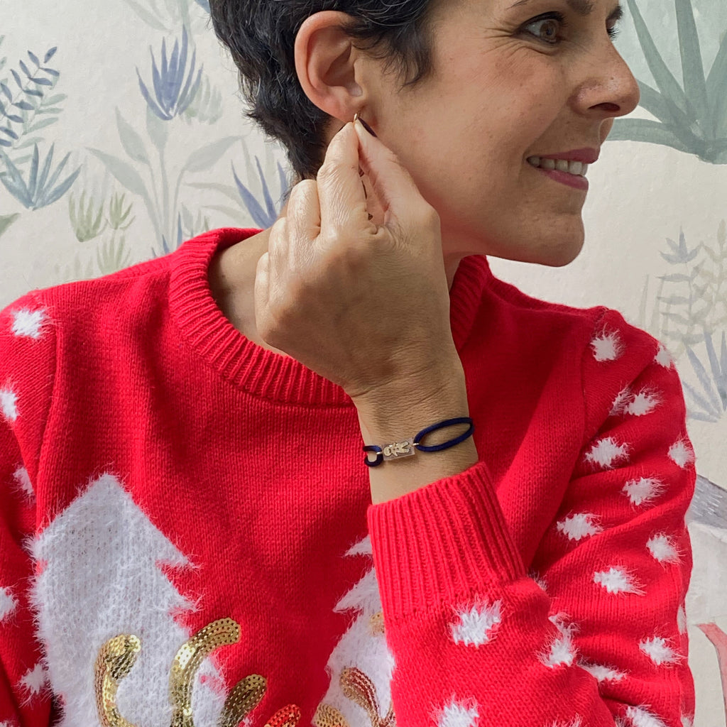 Bracelet Noël Bonhomme au pain d'épice