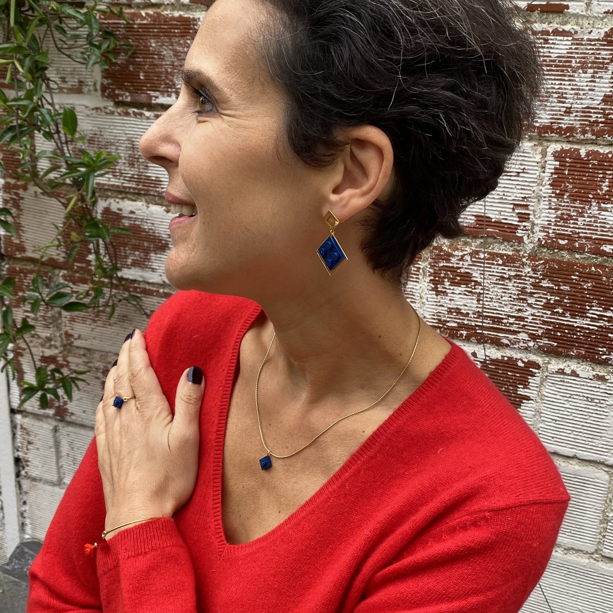 Collier maille serpentine - Les Flâneuses