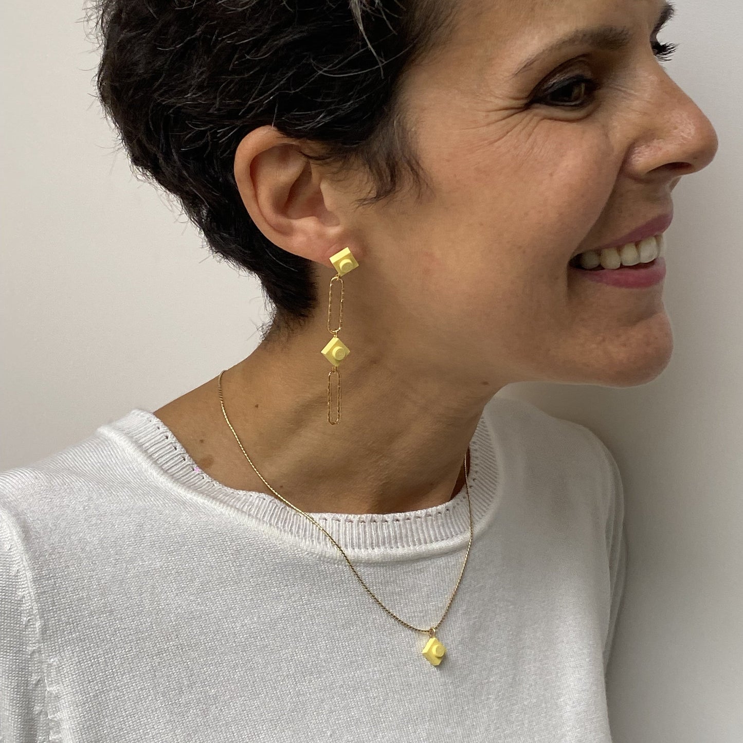 Collier maille serpentine - Les Flâneuses