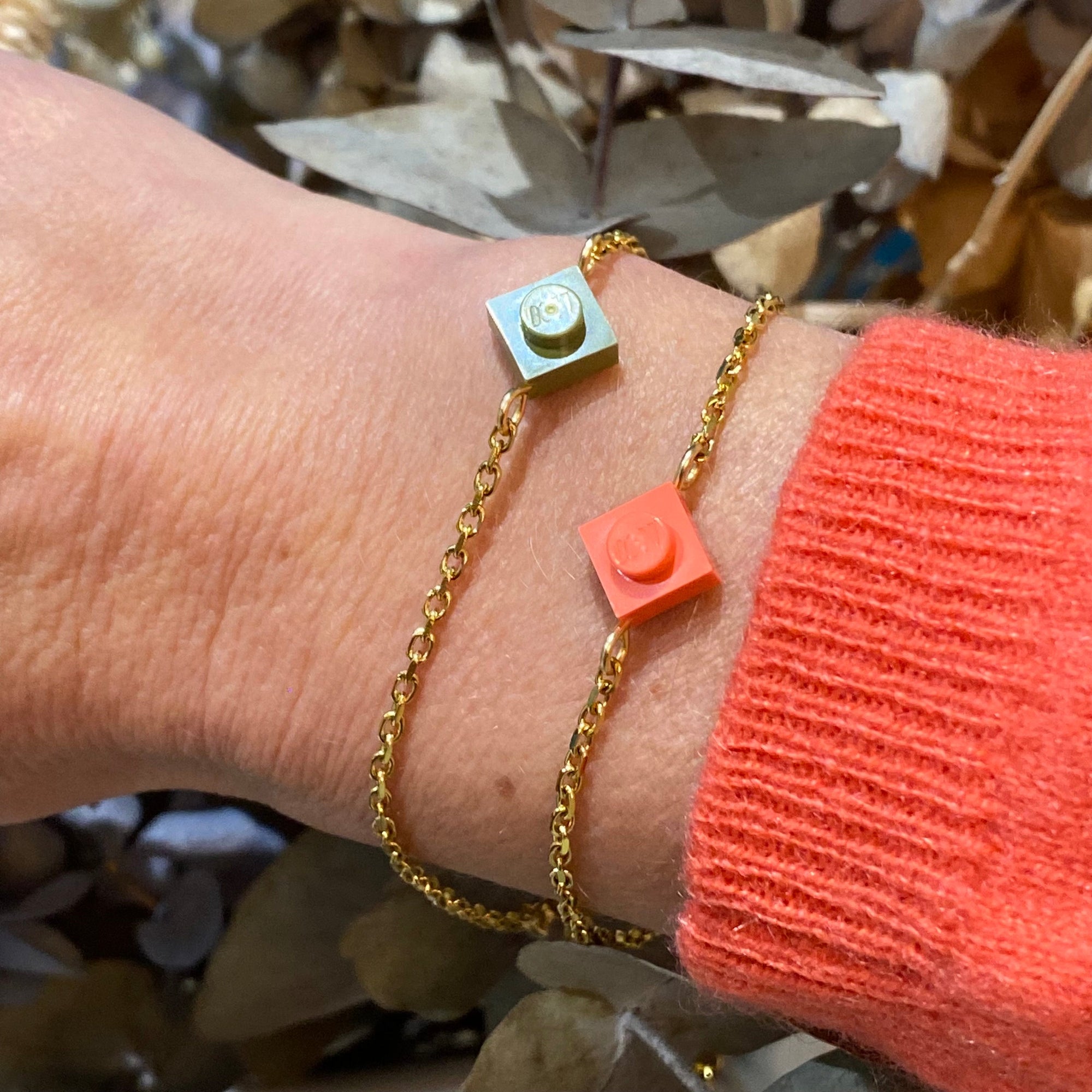 Bracelet avec chaîne fine dorée - Les Hypnotiseuses