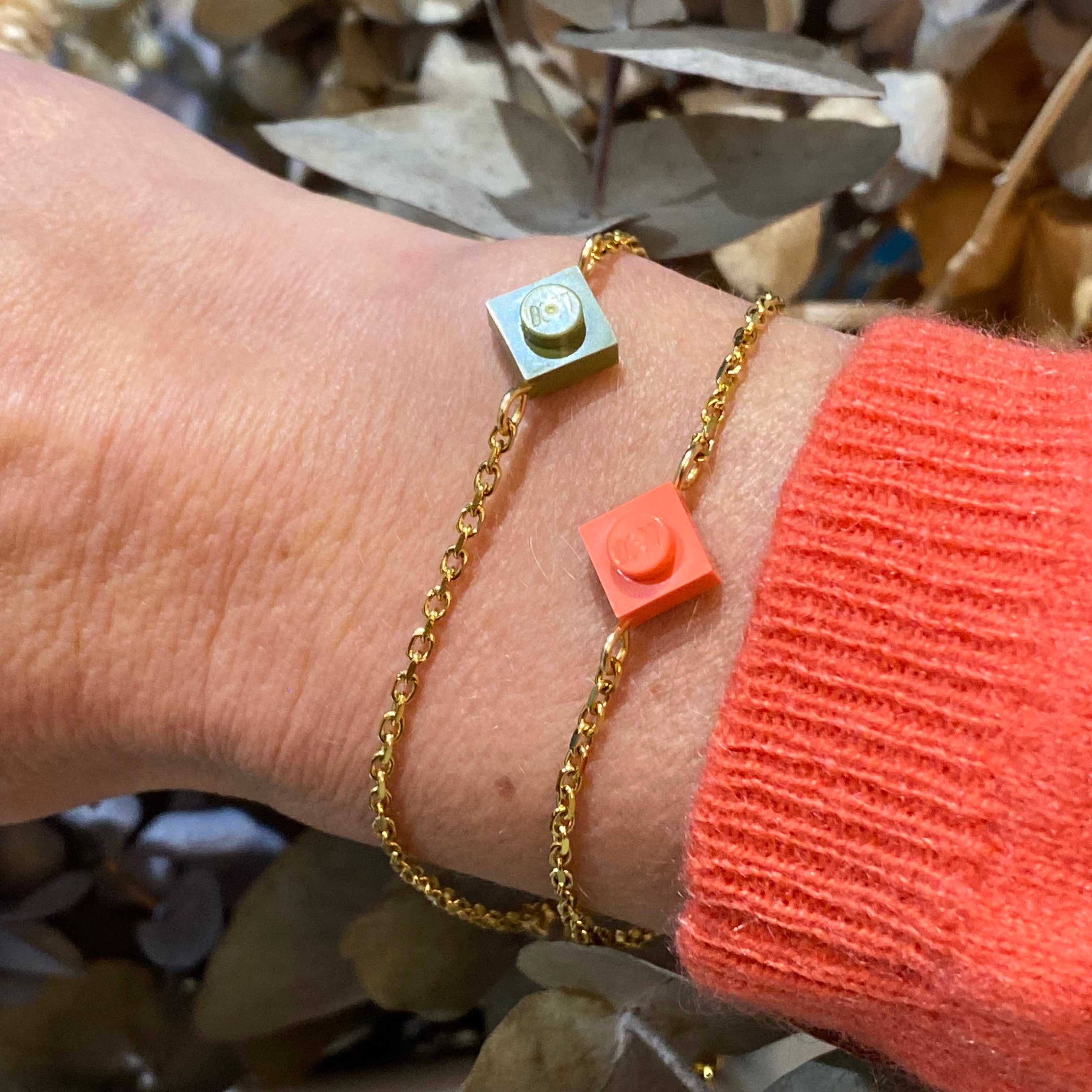 Gold-plated chain bracelet - Les Hypnotiseuses