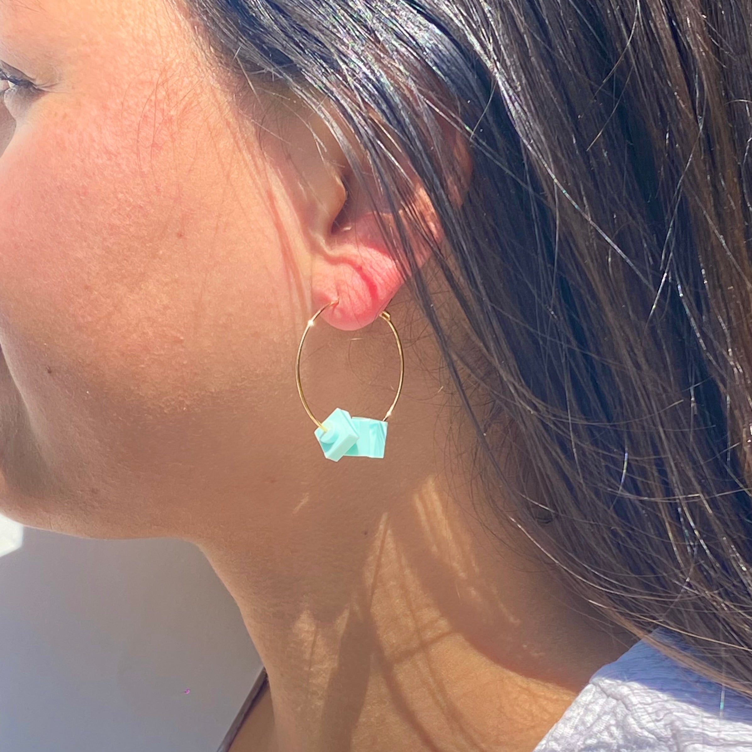 Gold Creole Earrings - The Players