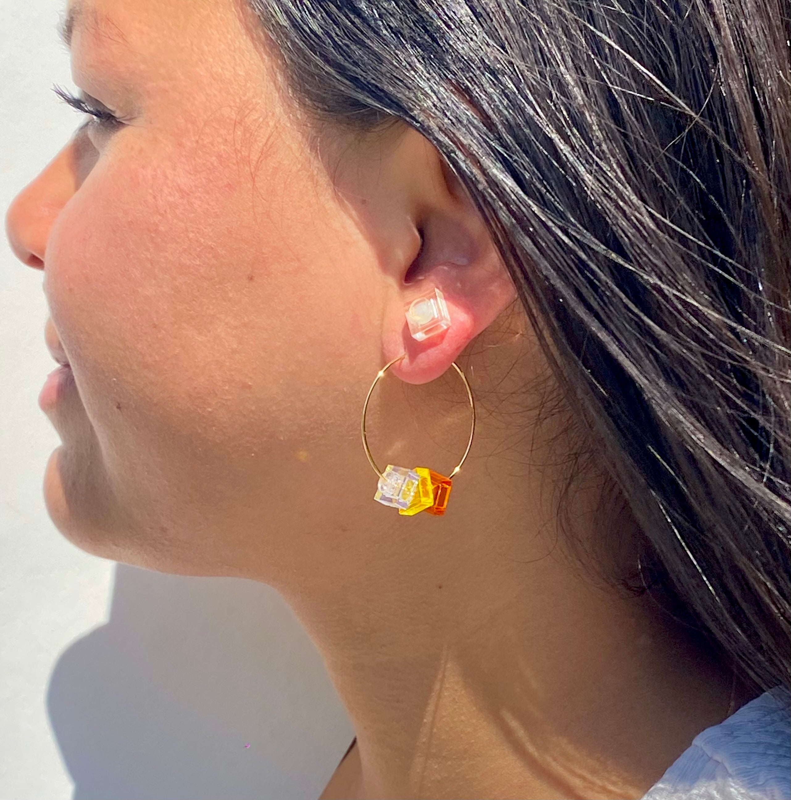 Gold Creole Earrings - The Players