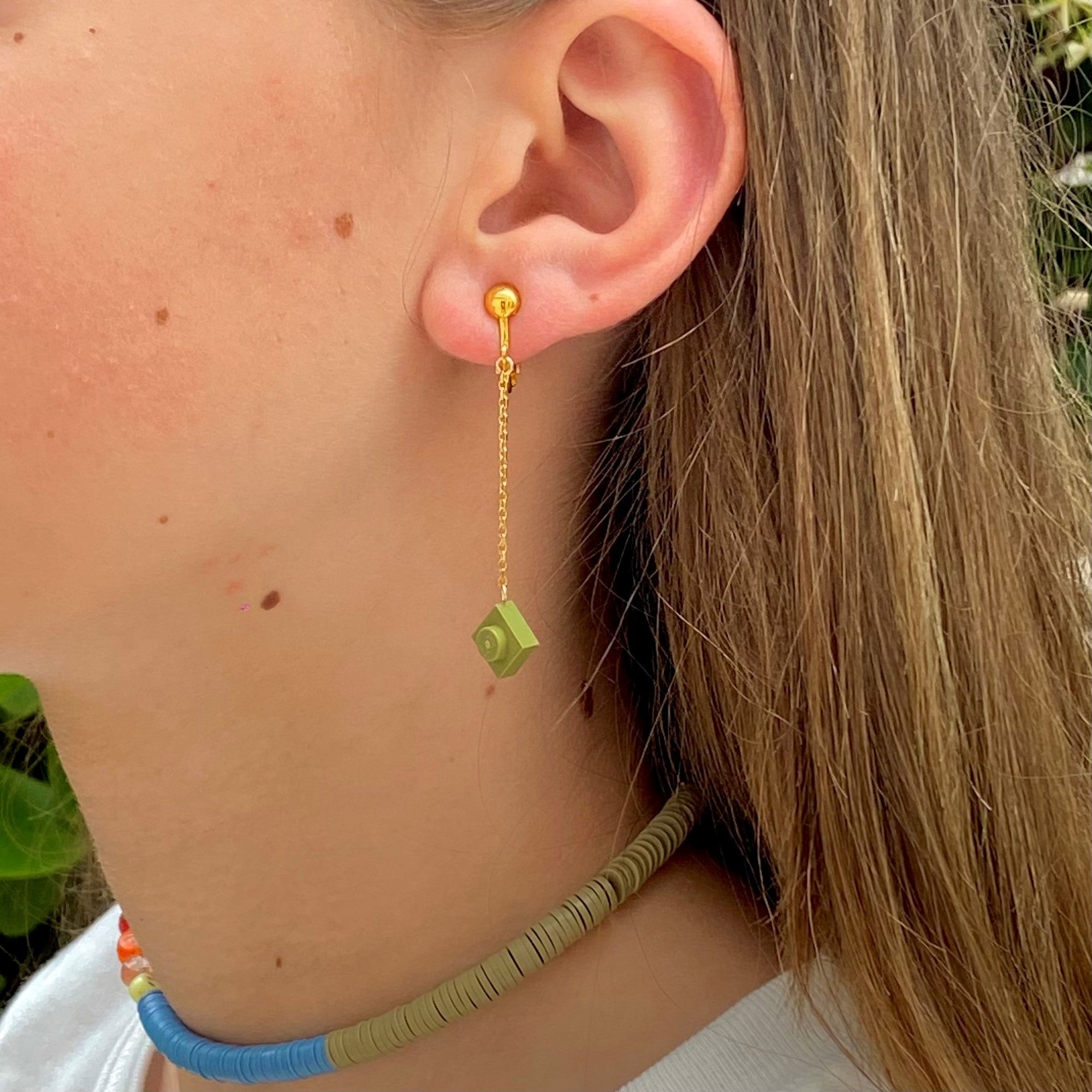 Boucles d'oreilles clips longues - Les Hypnotiseuses