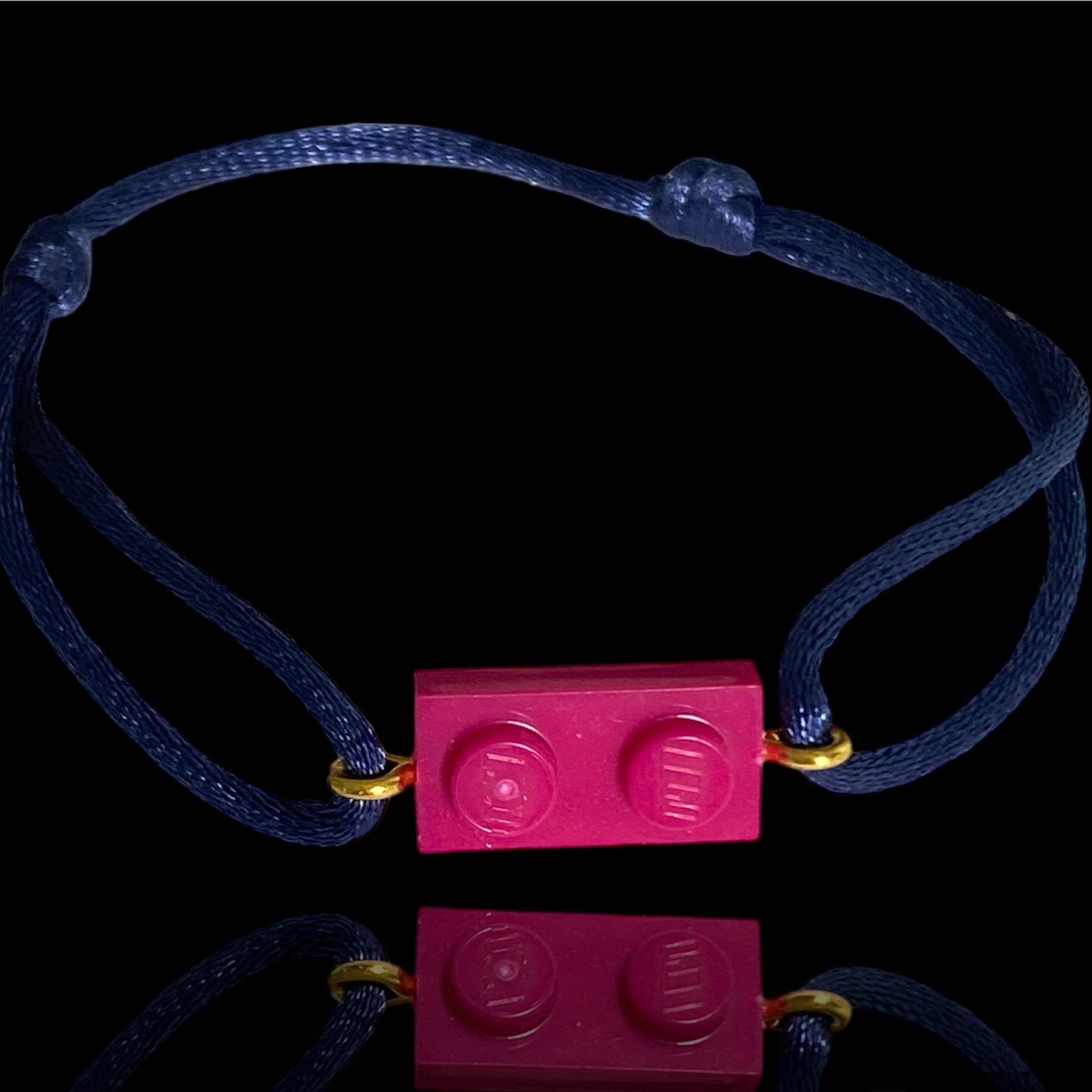Bracelet with adjustable silky cord - Essenti'elles