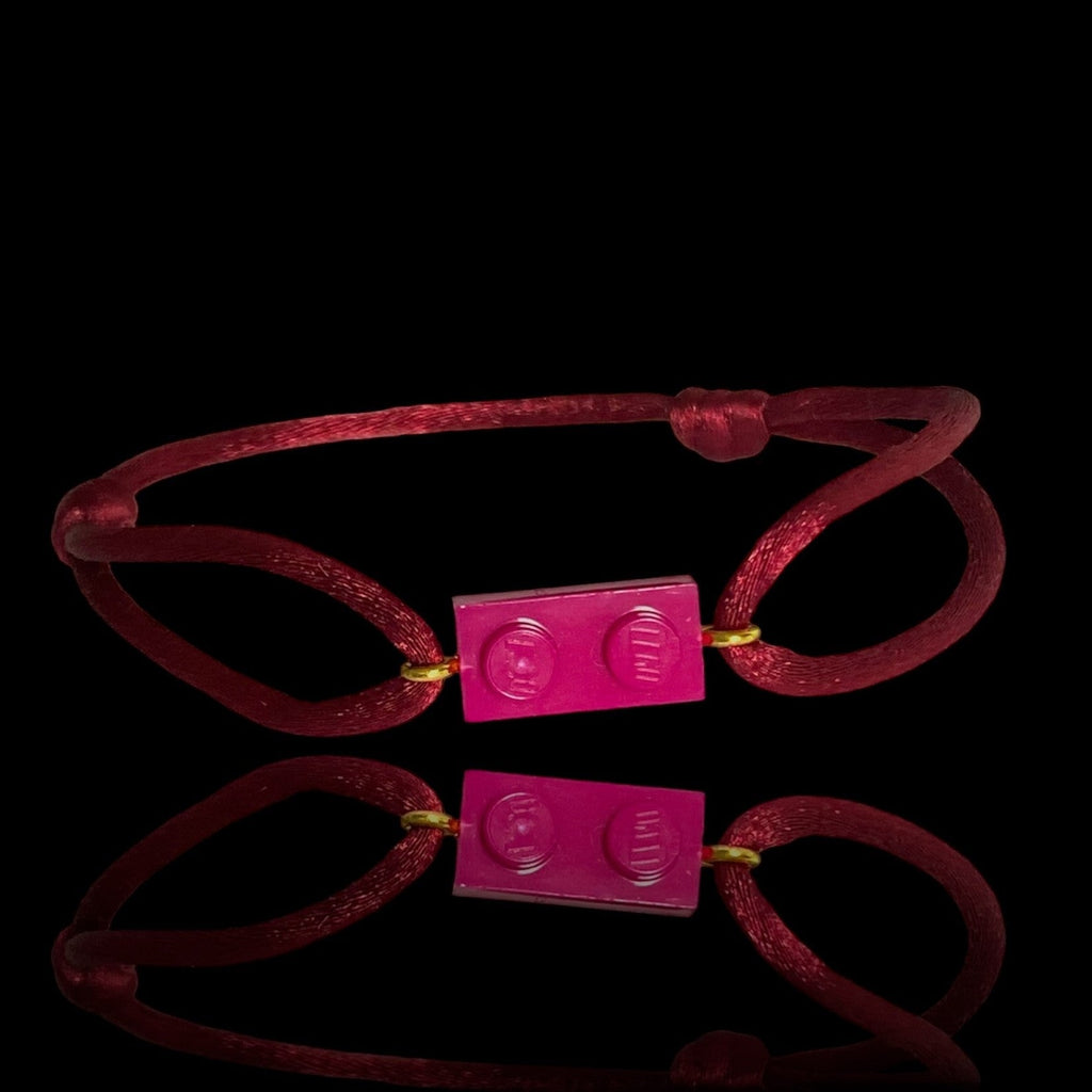 Bracelet avec cordon soyeux ajustable - Essenti'elles
