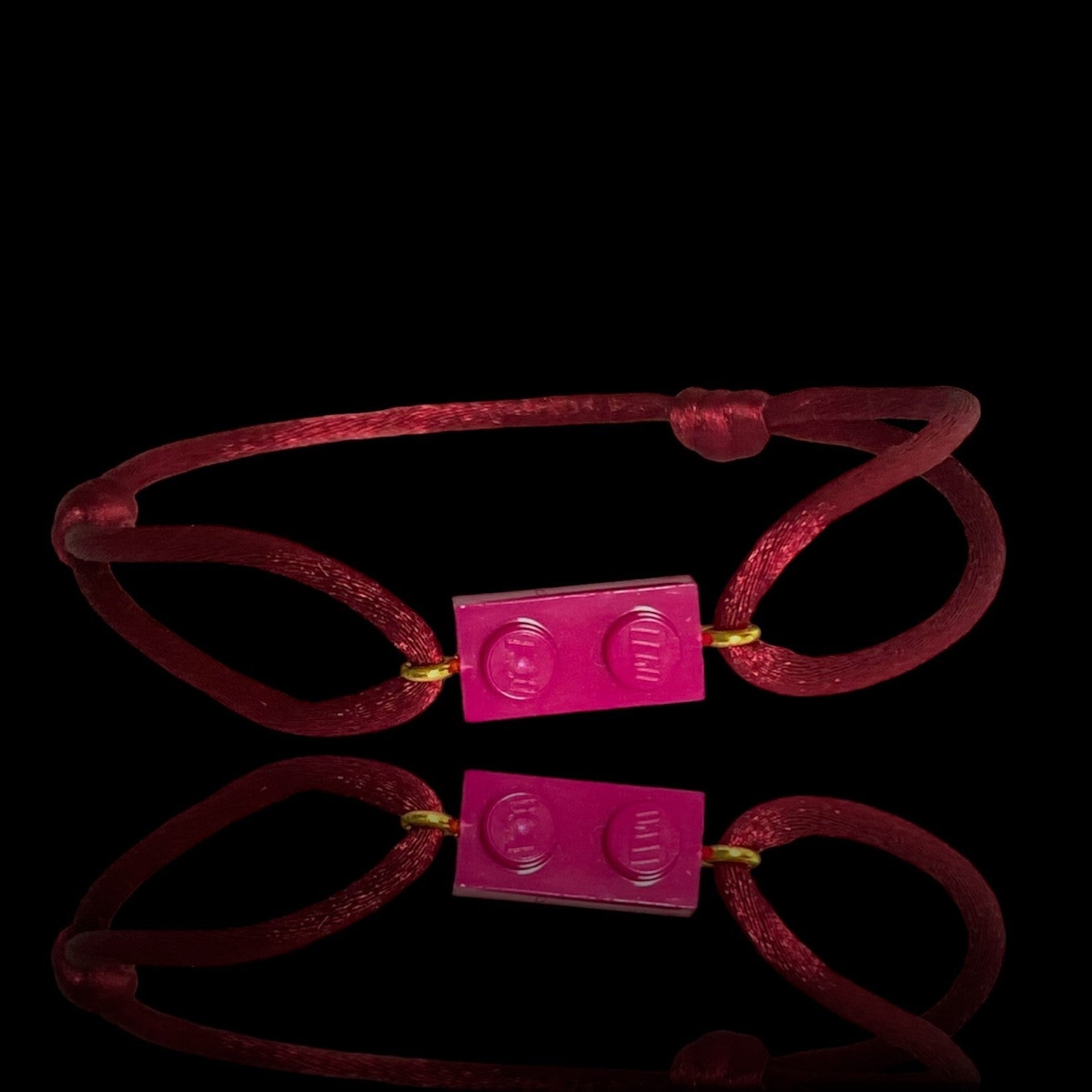 Bracelet with adjustable silky cord - Essenti'elles