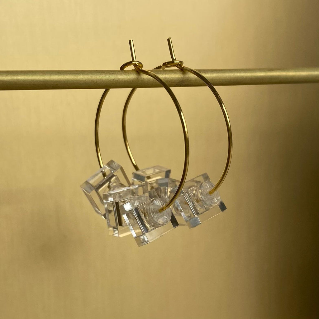 Gold Creole Earrings - The Players