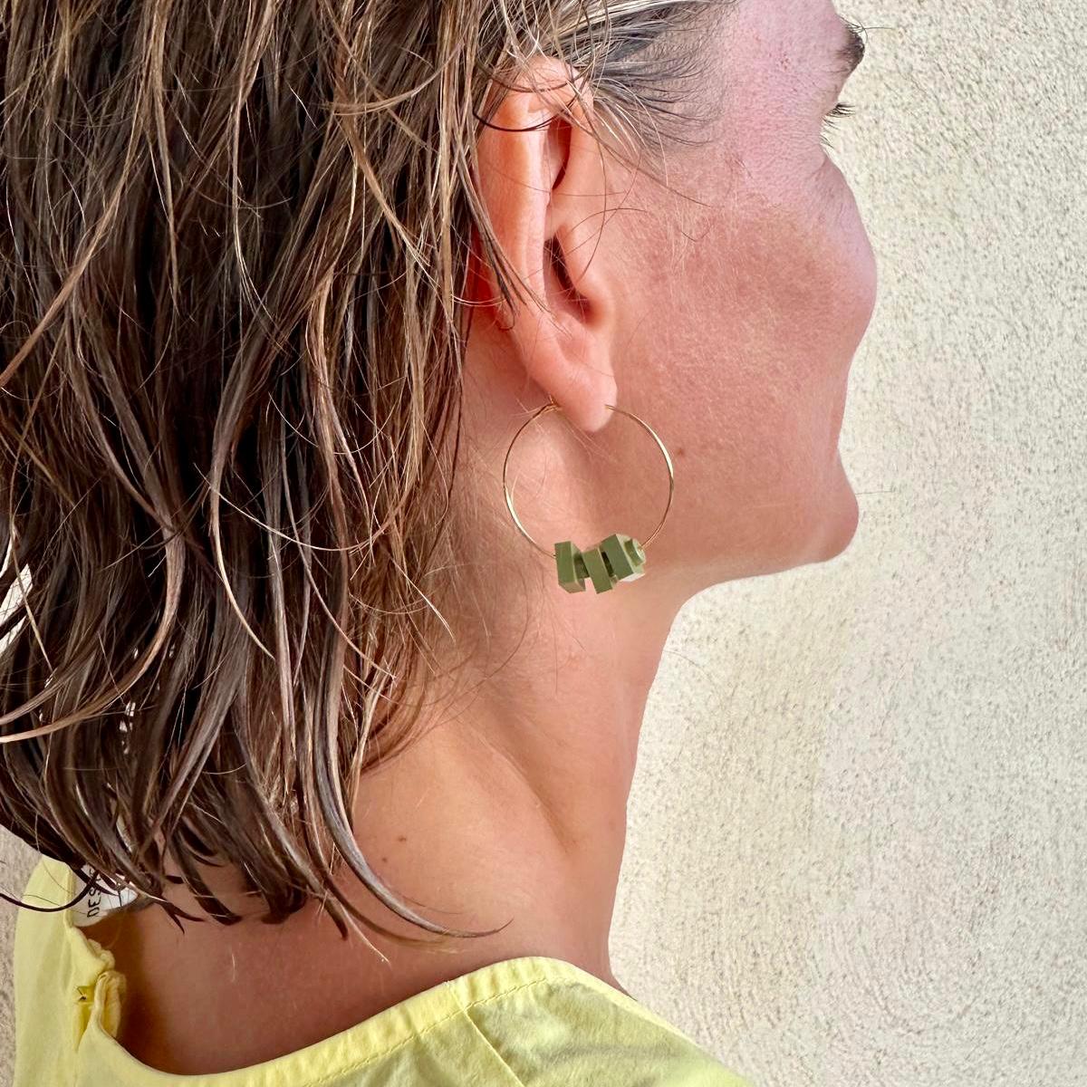 Gold Creole Earrings - The Players