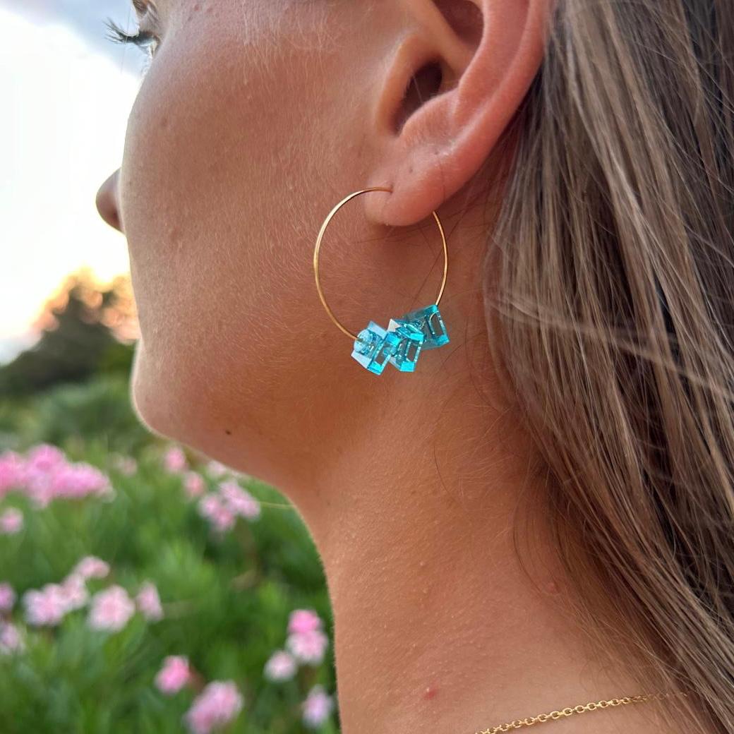 Gold Creole Earrings - The Players
