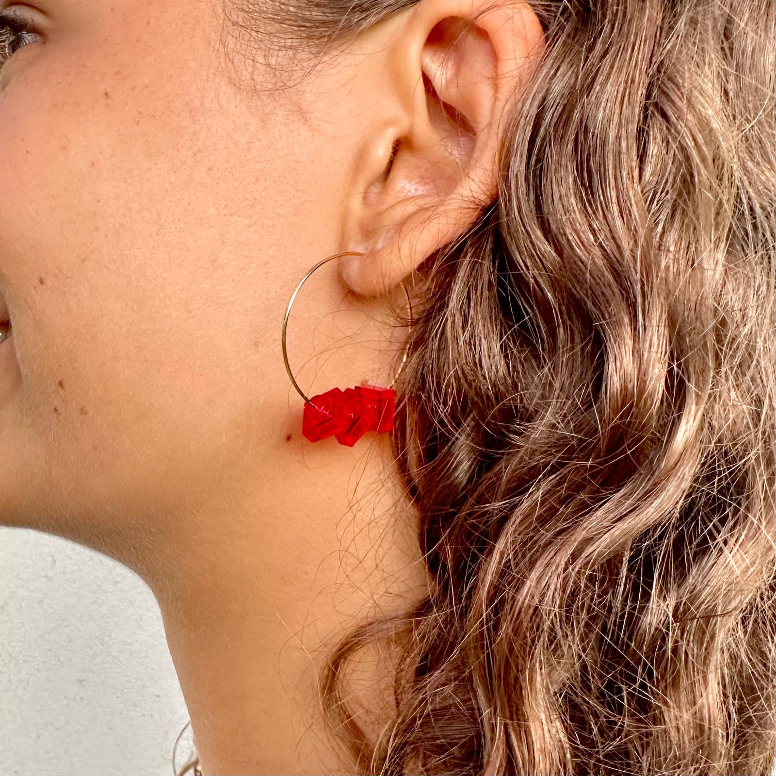 Gold Creole Earrings - The Players