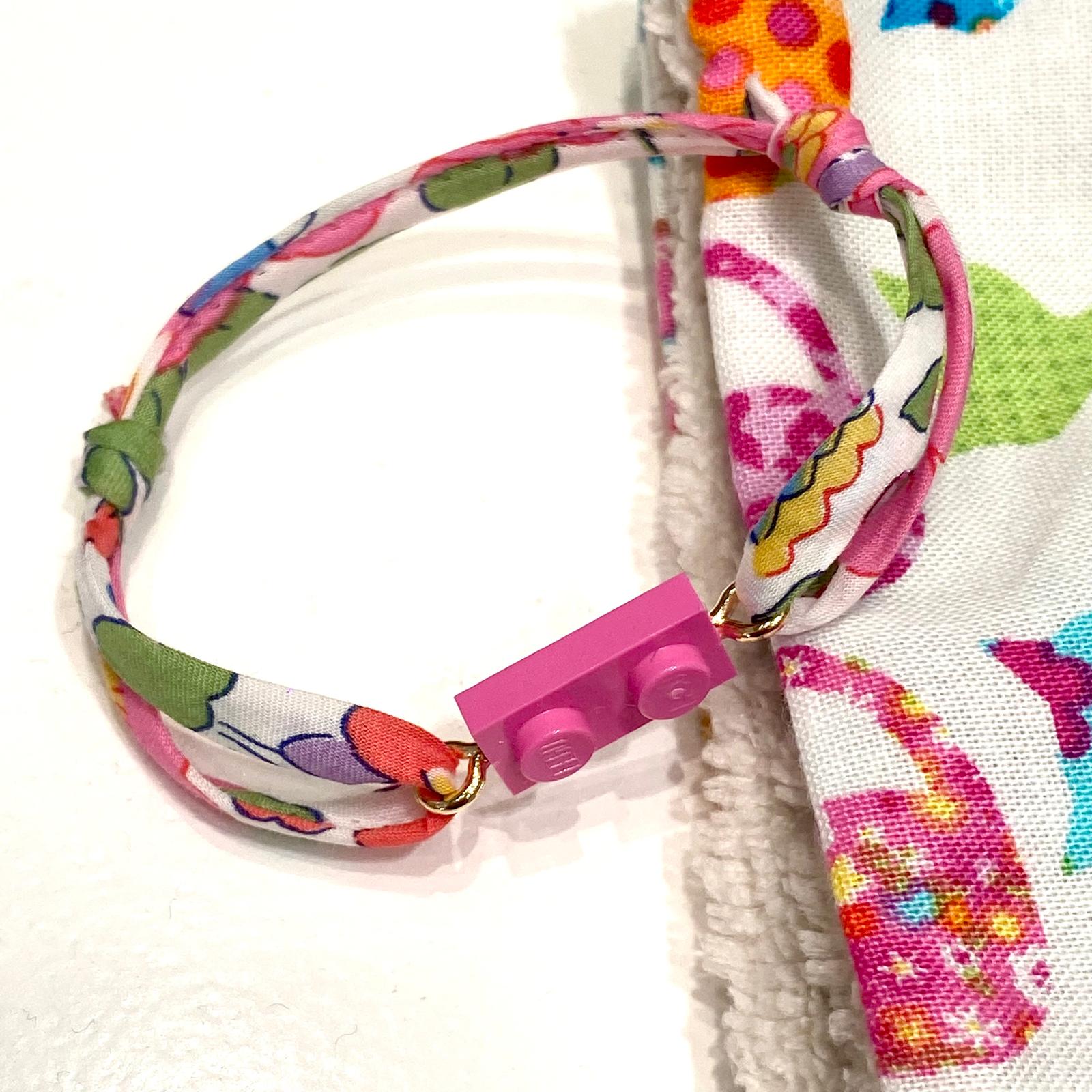 Bracelet Liberty et brique de Lego® - imprimé Betsy