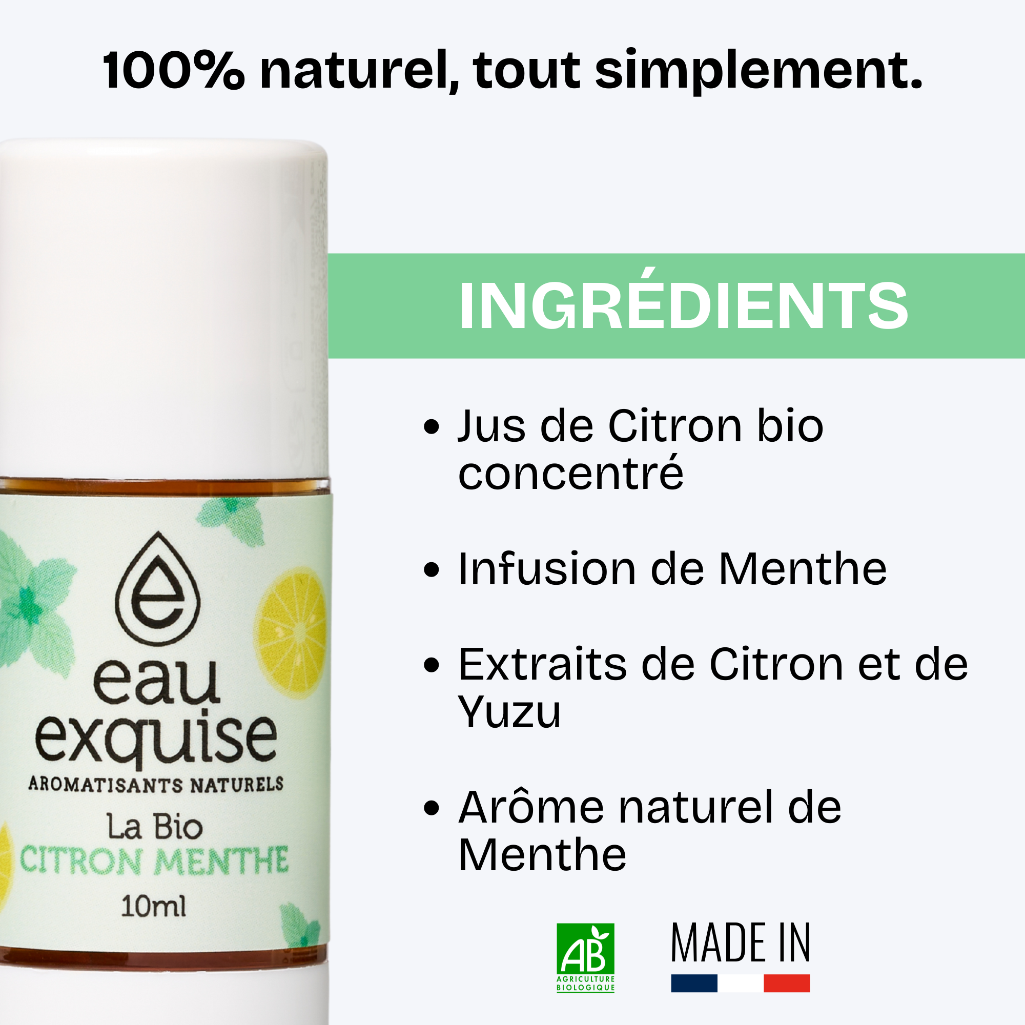 Citron Menthe - La Bio