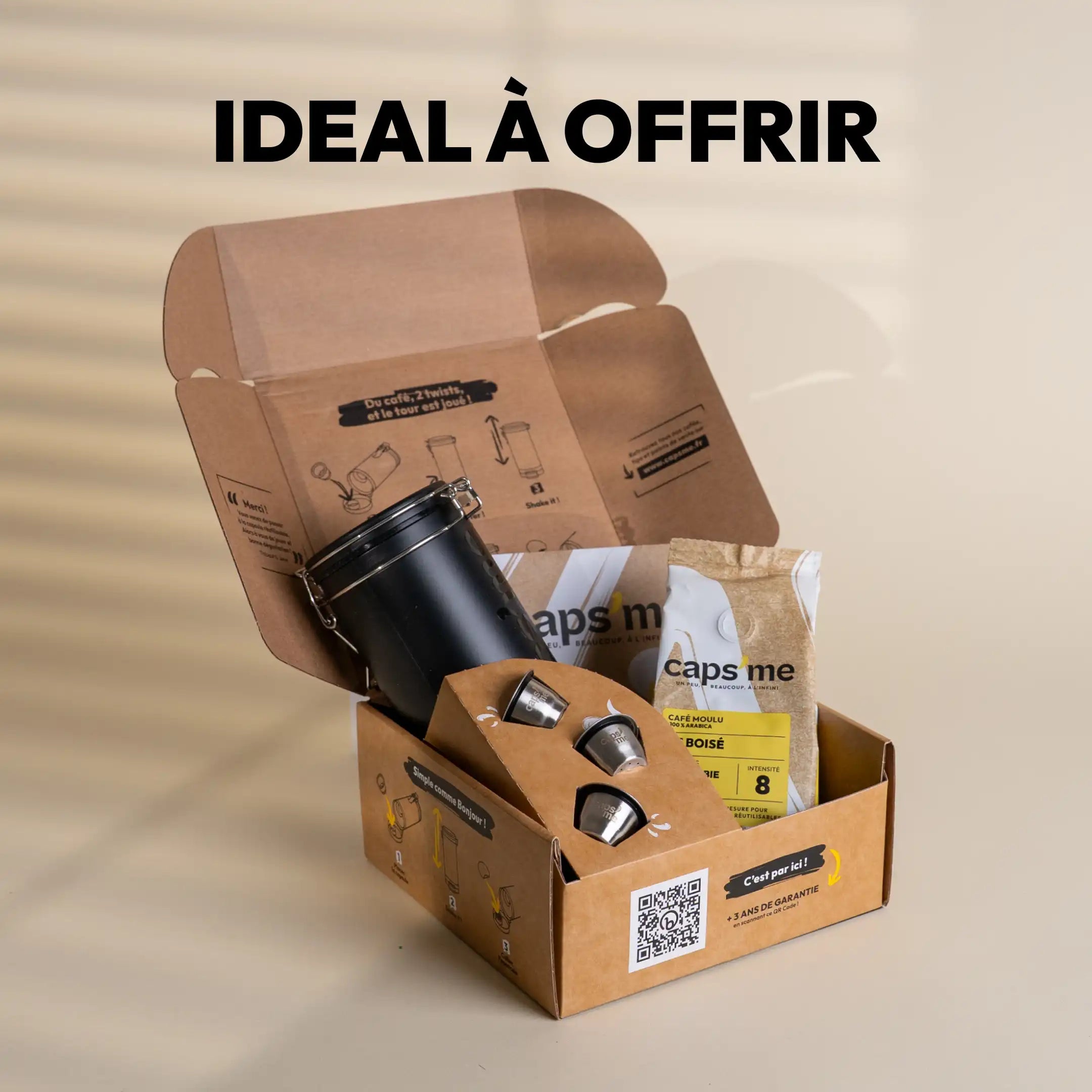 Le coffret Twist compatible Nespresso® Original*