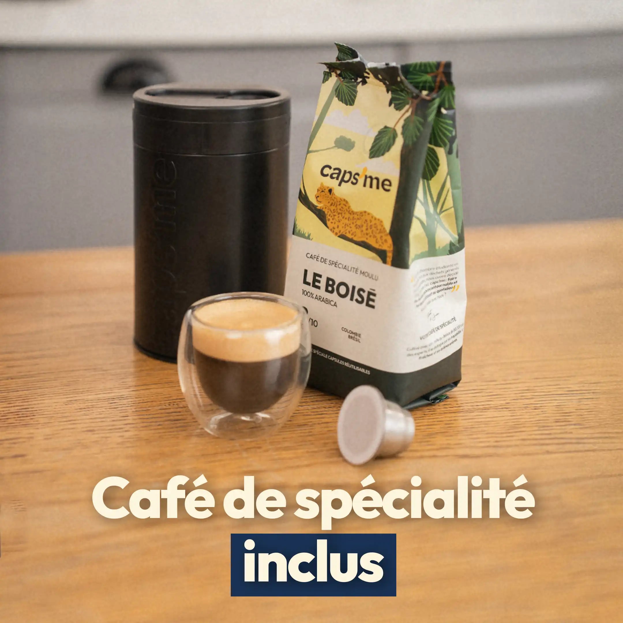 Nouveau coffret capsules réutilisables compatibles Nespresso® Original & L'Or Barista®*