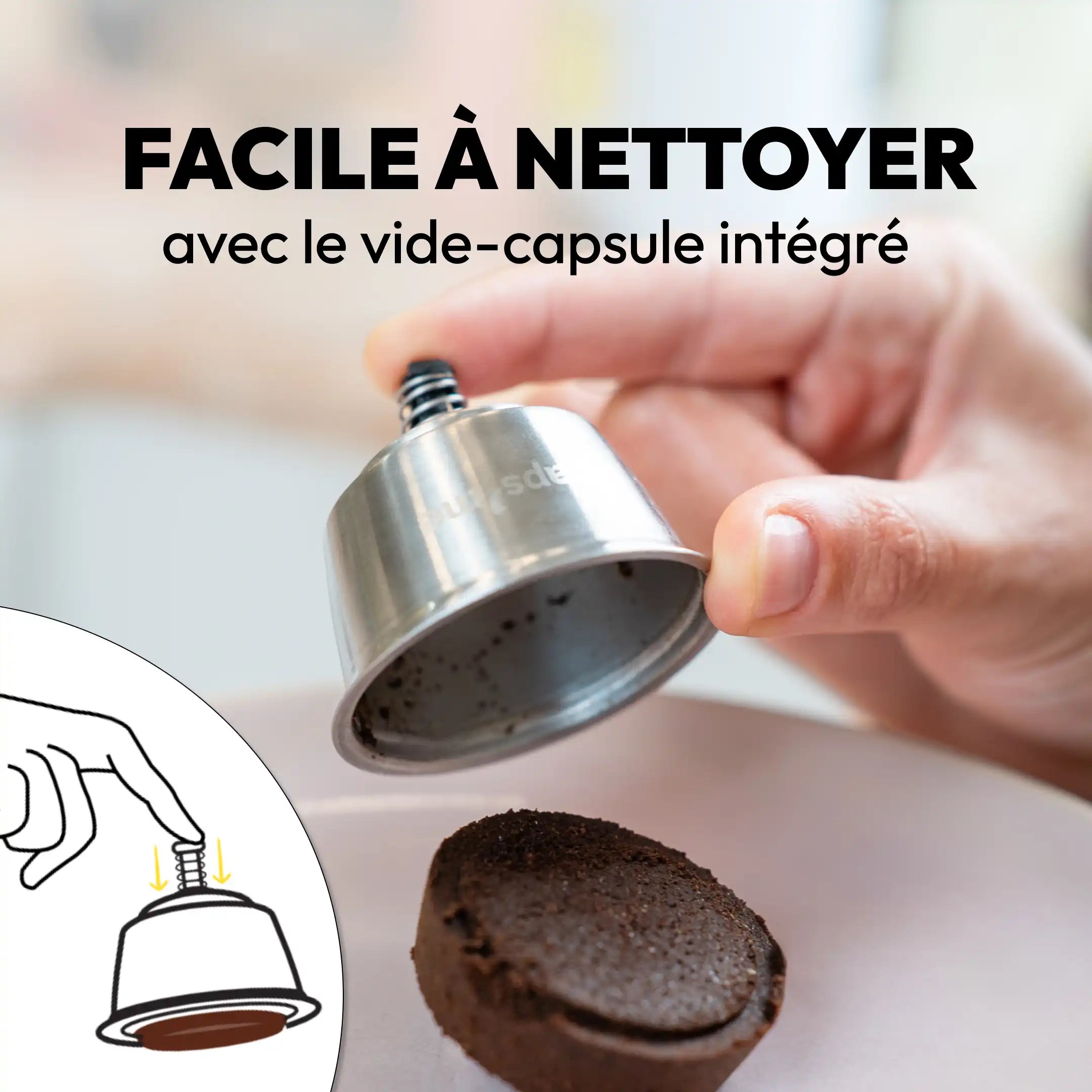 Caps'me Slide Starter Kit compatible with Nescafé® Dolce Gusto®