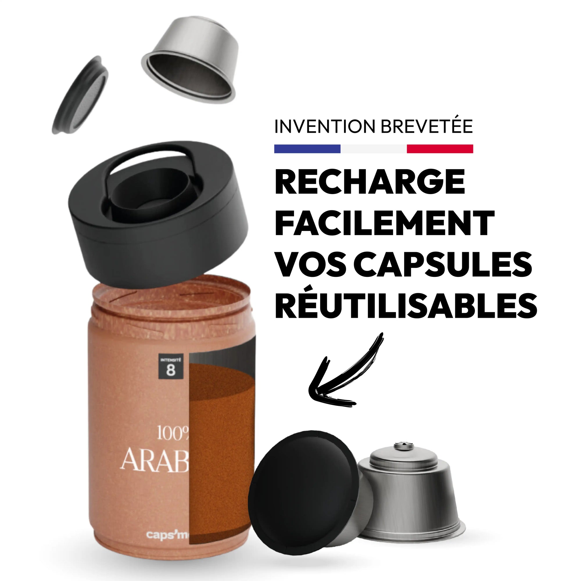 Coffret Caps'me compatible Nescafé® Dolce Gusto®