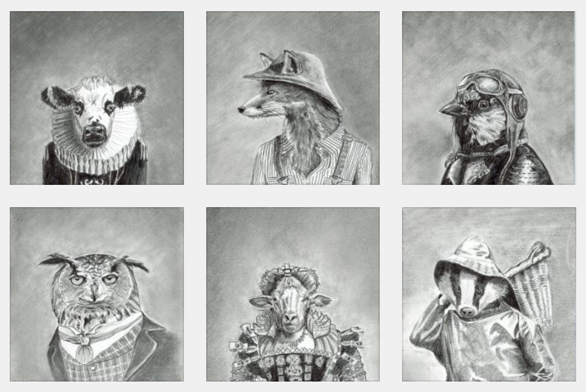 SÉRIE_Animaux costumés