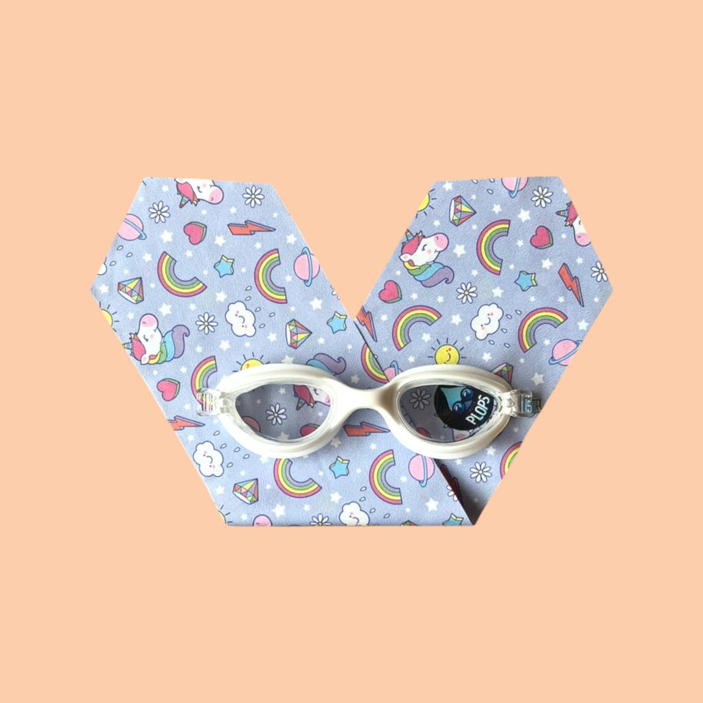 Licornes Violet - Lunettes de piscine enfant