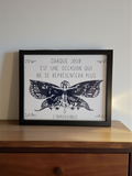 CADRE "ALLEZ TOUS..." Noir Moyen noir
