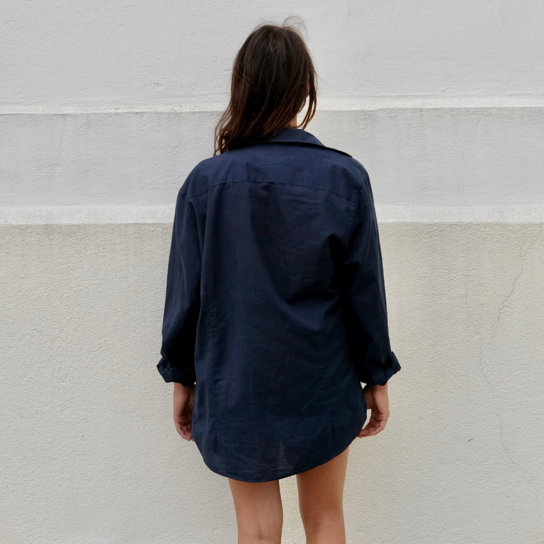 La chemise légère mixte en coton bio