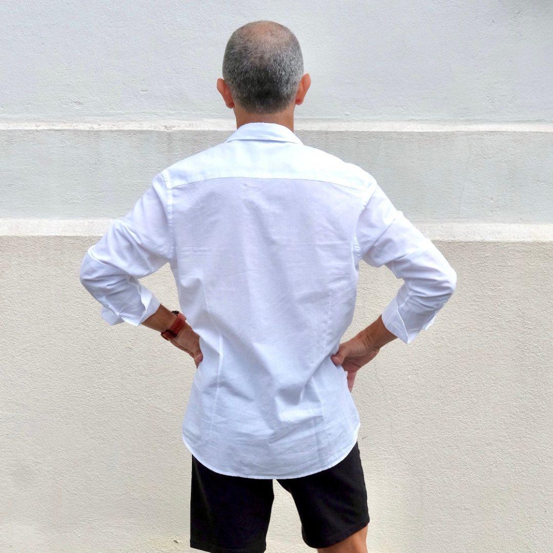 La chemise légère mixte en coton bio
