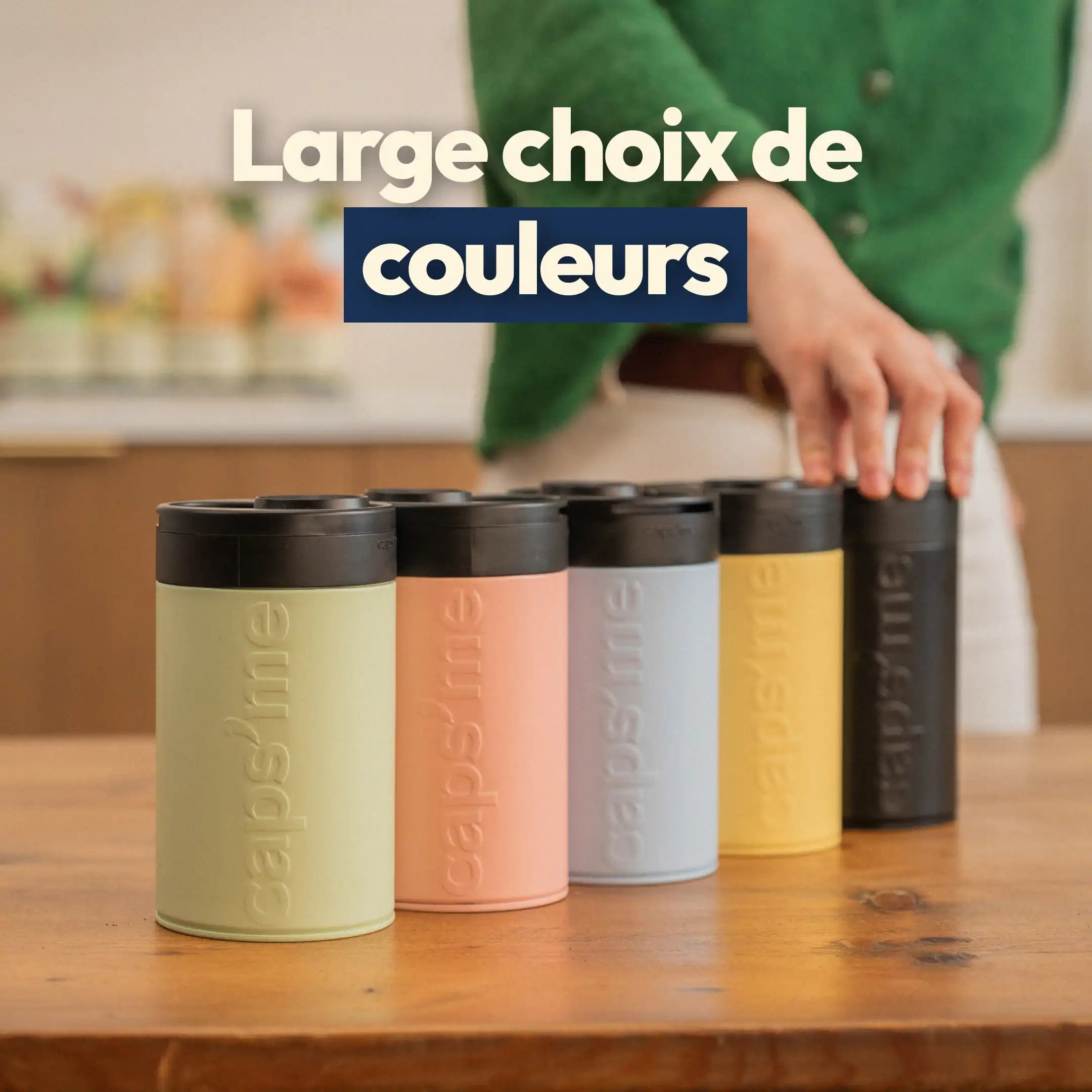 New reusable capsule set compatible with Nespresso® Original & L'Or Barista®*