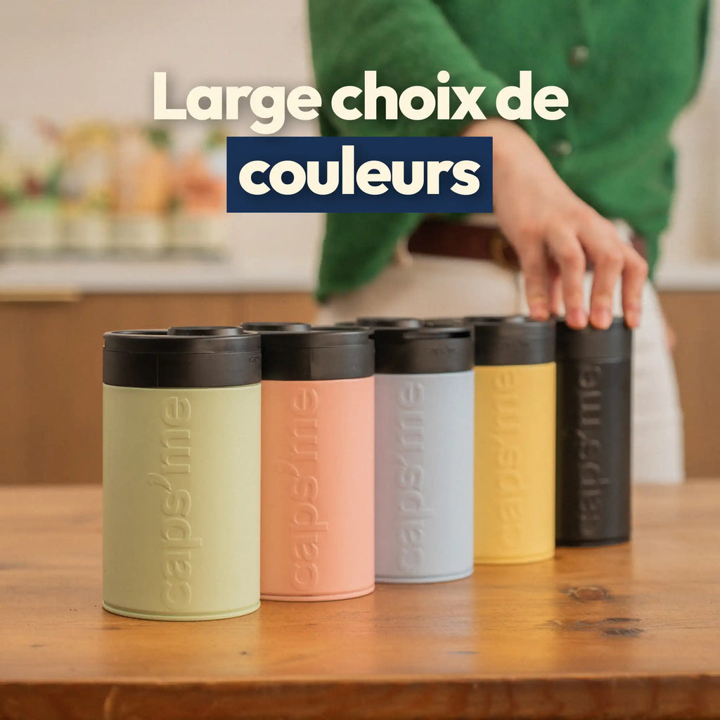 Nouveau coffret capsules réutilisables compatibles Nespresso® Original & L'Or Barista®*