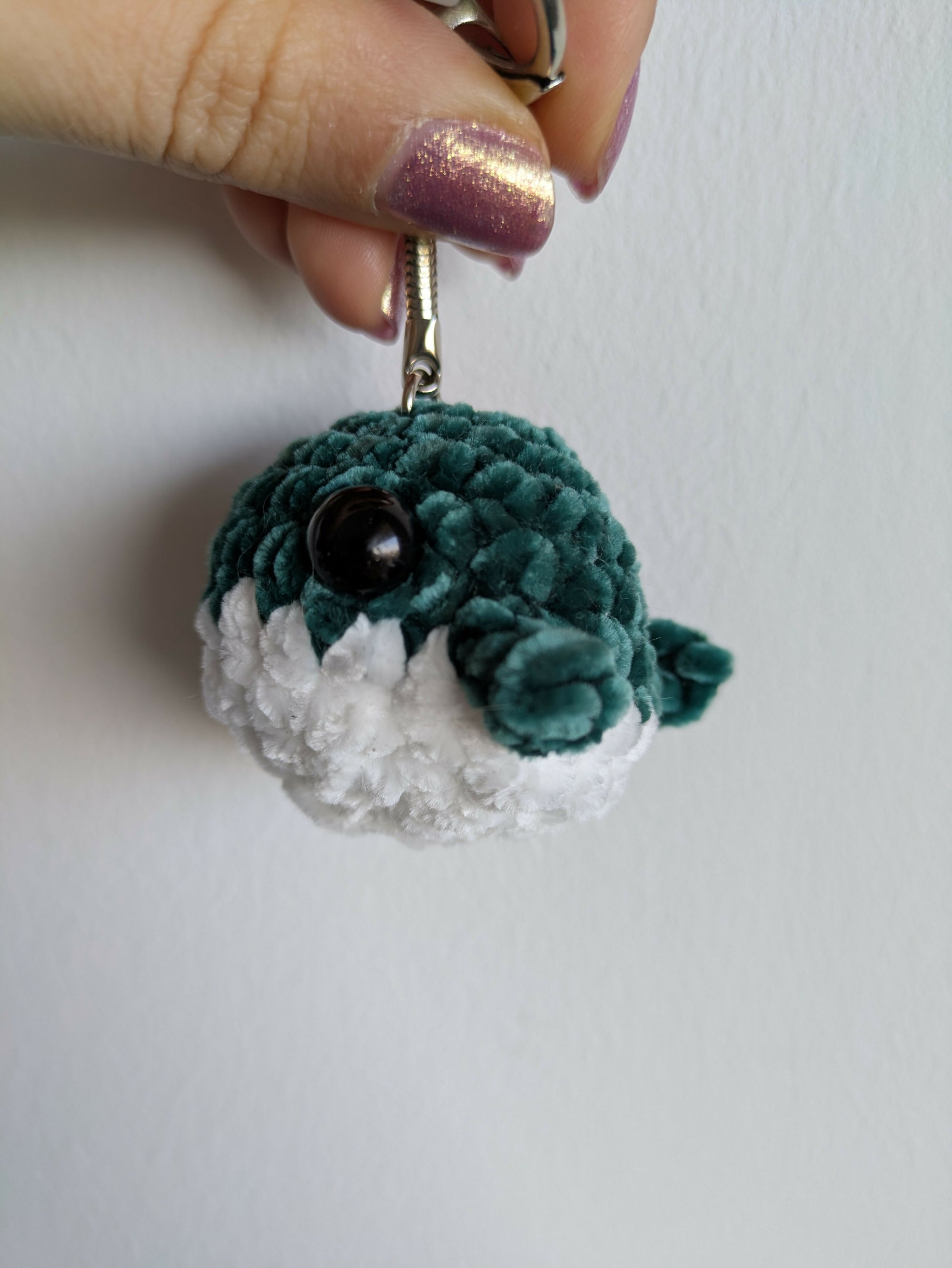 porte clé baleine toute douce