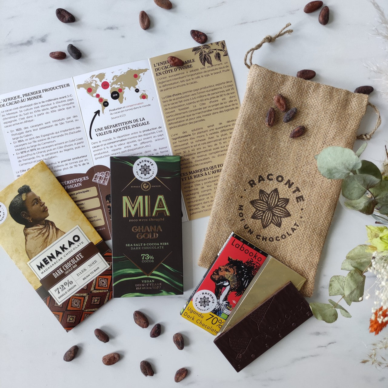 Coffret chocolat bean to bar 