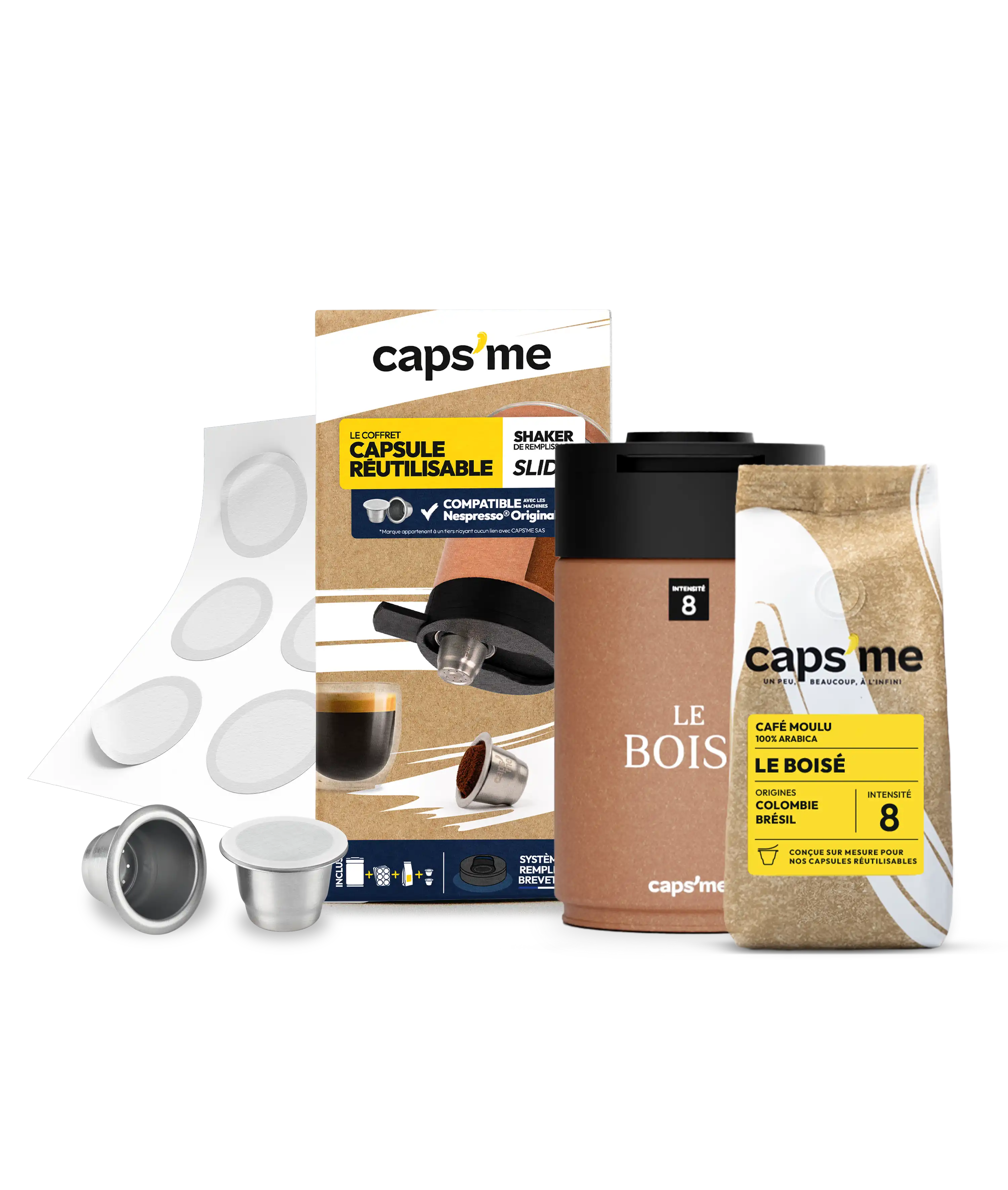 Caps'me Slide Nespresso® Compatible Box