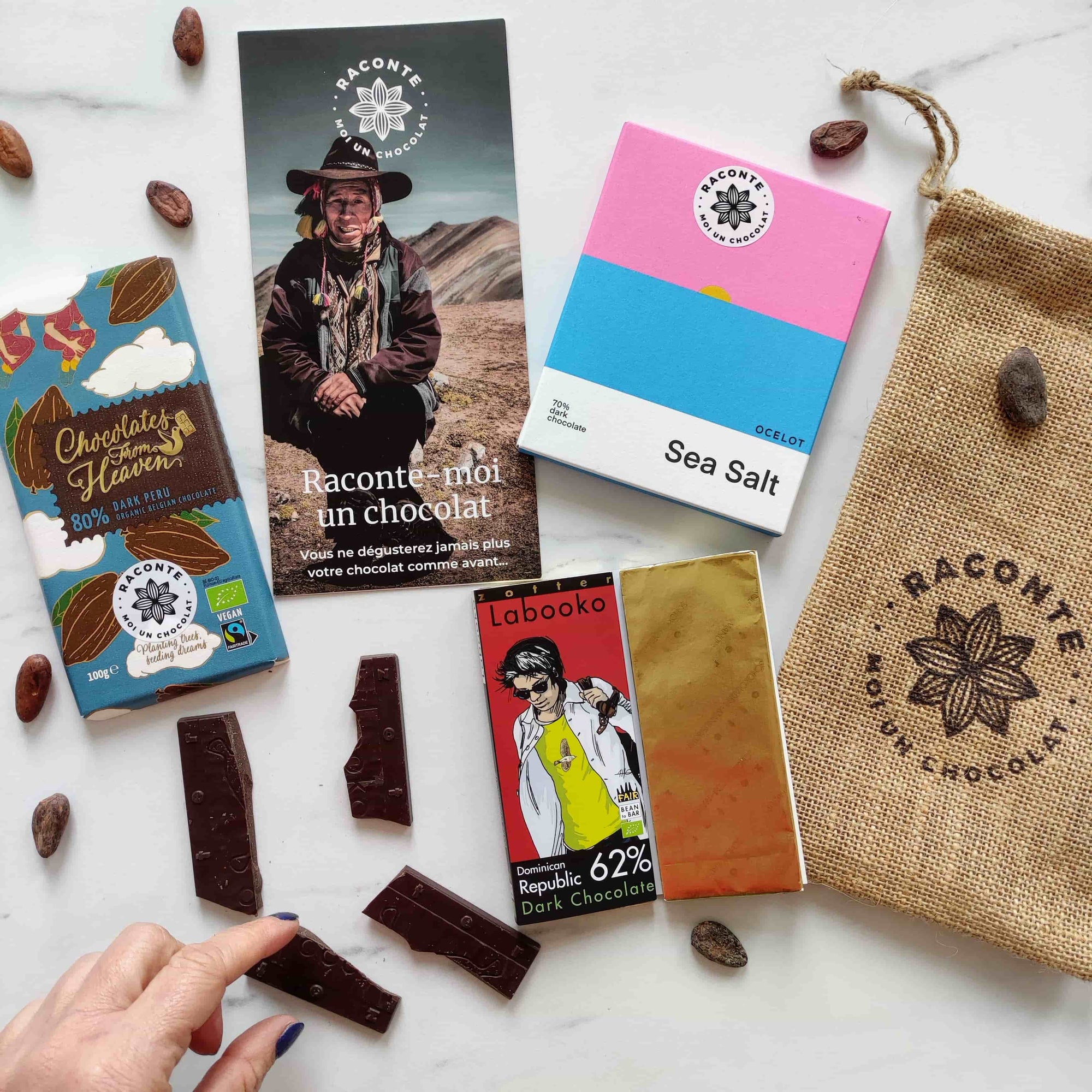 coffret chocolat tour du monde des cacao