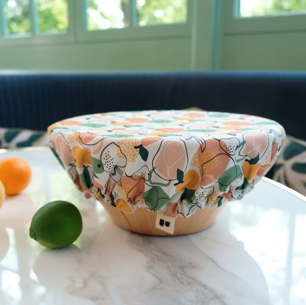 Maxi Charlotte Recouvre-Plat en coton biologique | FRUITS
