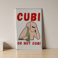 MAGNET "CUBI OR NOT CUBI" Model 2