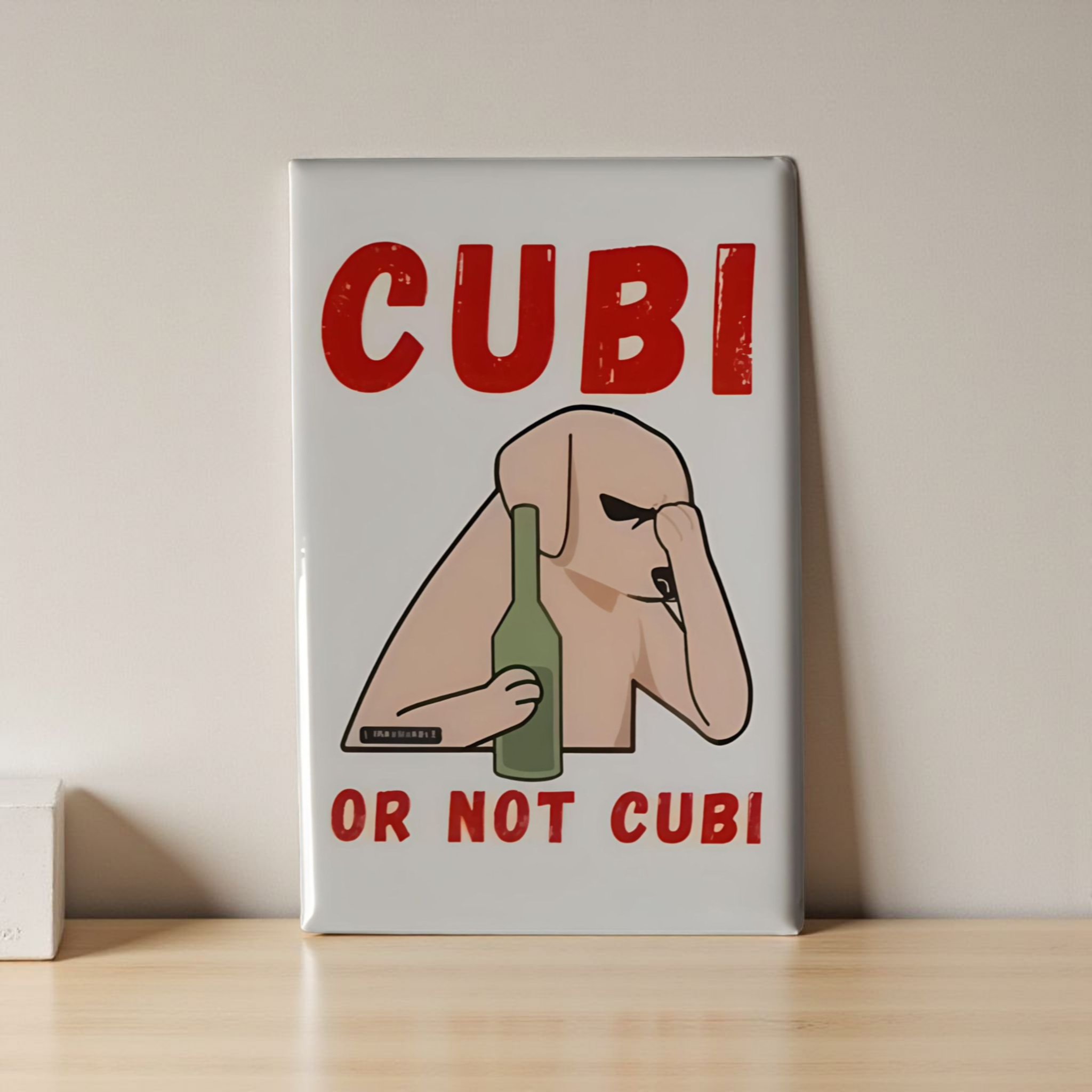 MAGNET "CUBI OR NOT CUBI" Model 2