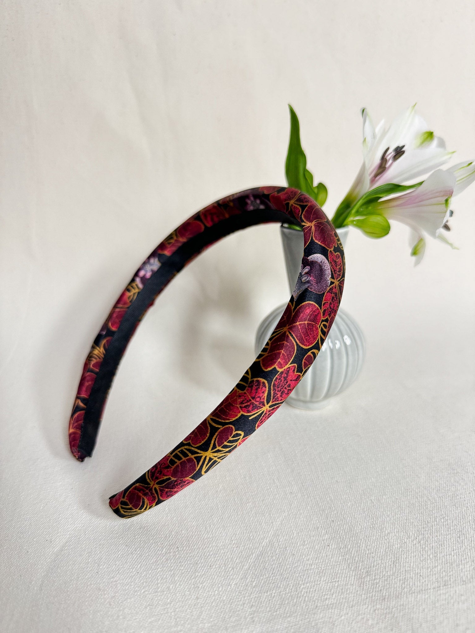 Headband Upcyclé Essentiel 'Jardin Japonais'