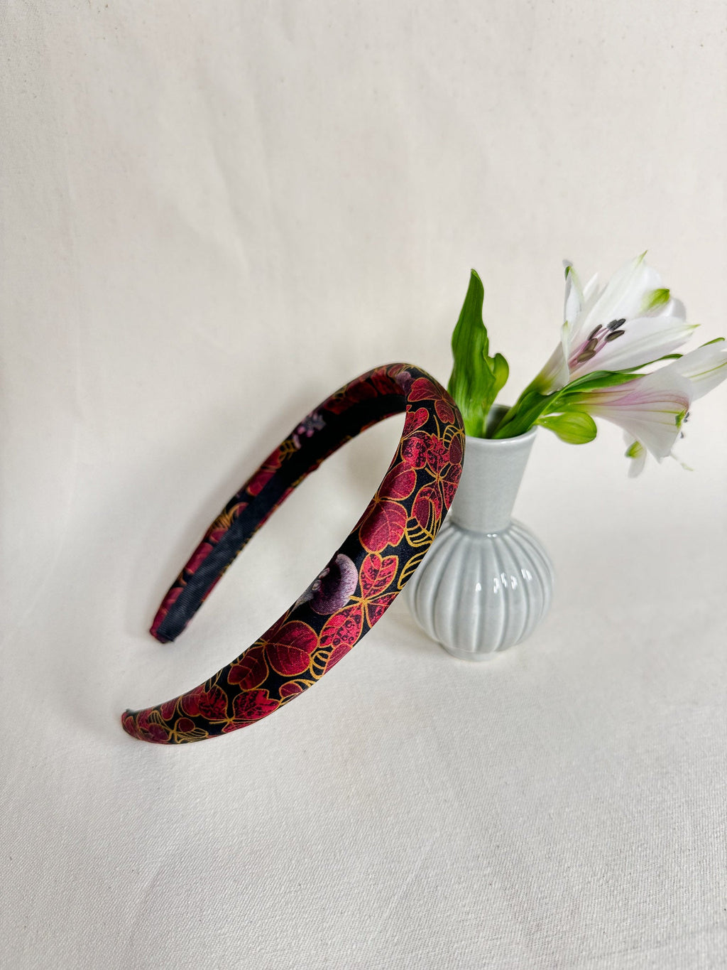 Headband Upcyclé Essentiel 'Jardin Japonais'