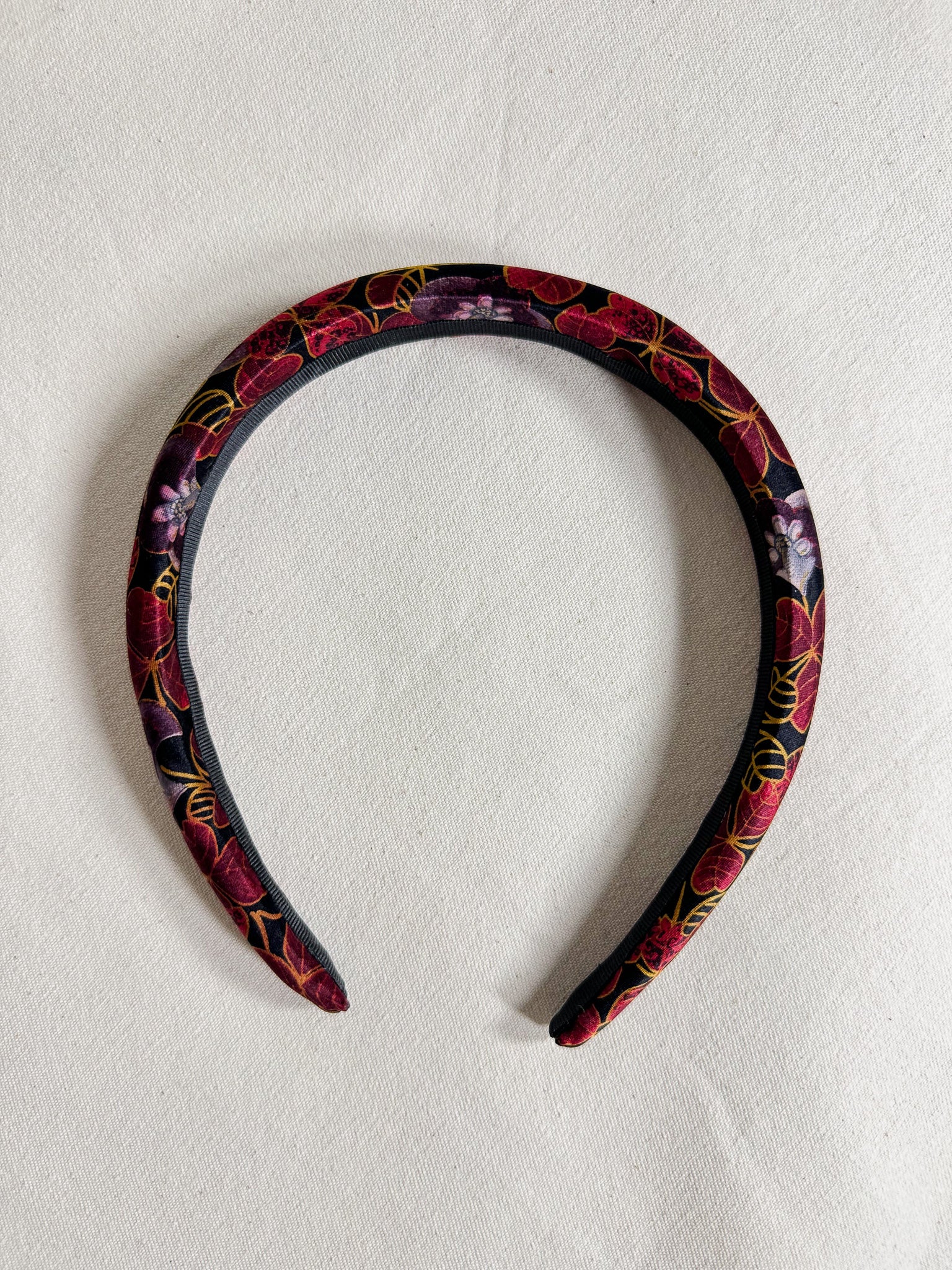 Headband Upcyclé Essentiel 'Jardin Japonais'